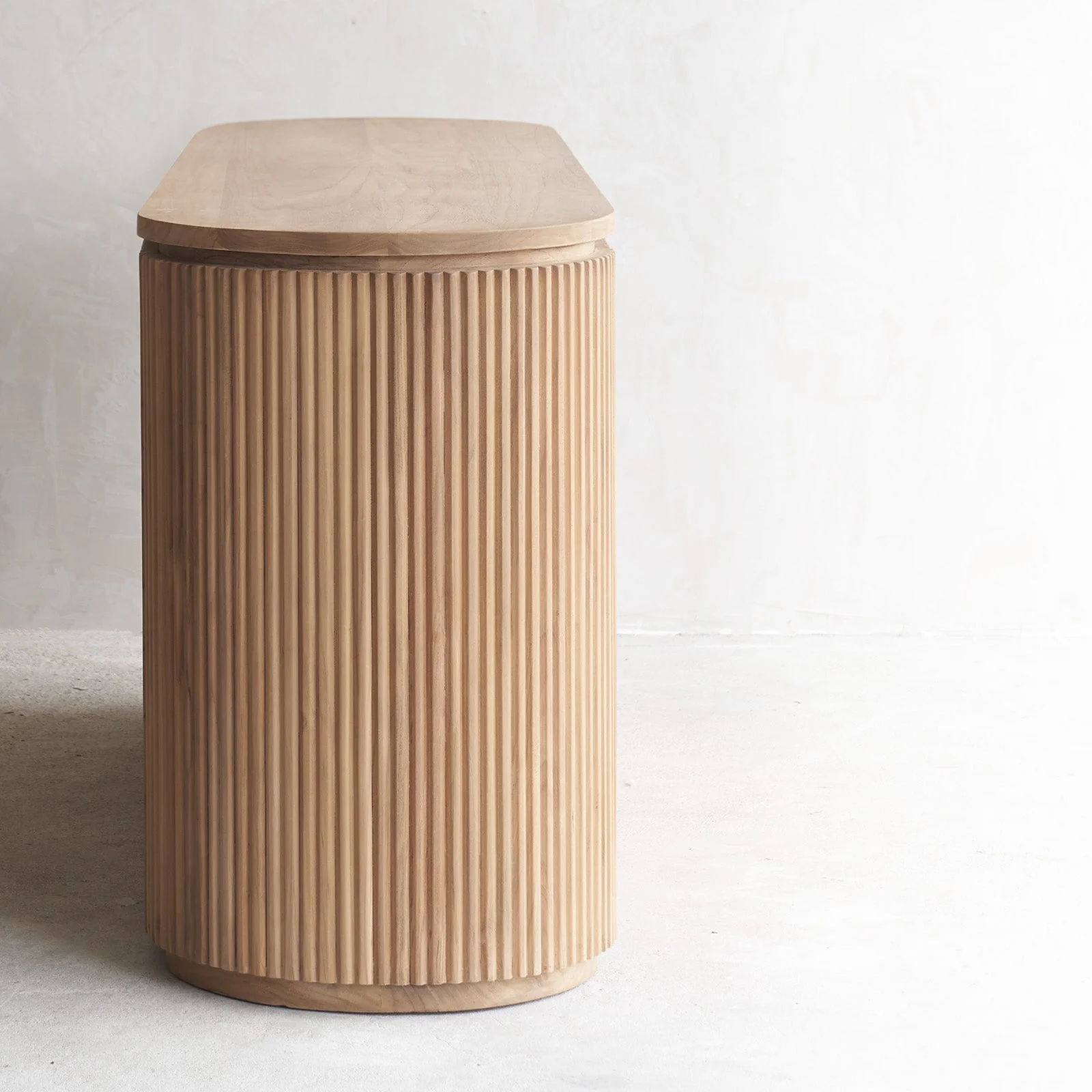 Moher Teak Sideboard | Natural (220cm) - Image 6