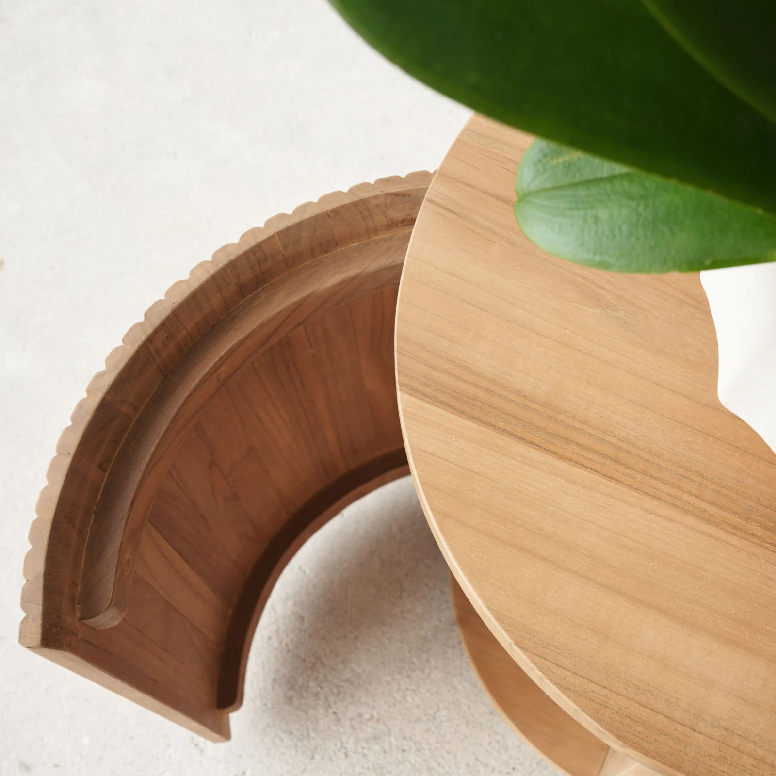 Moher TV Console | Teak - Natural (230cm) - Image 8
