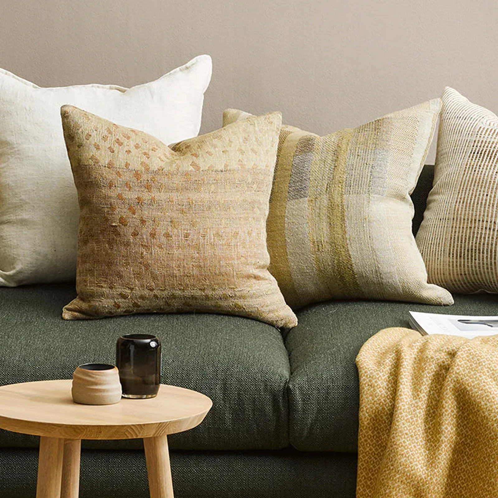 Mojave Cushion | Desert Sand (50 x 50cm) - Image 3