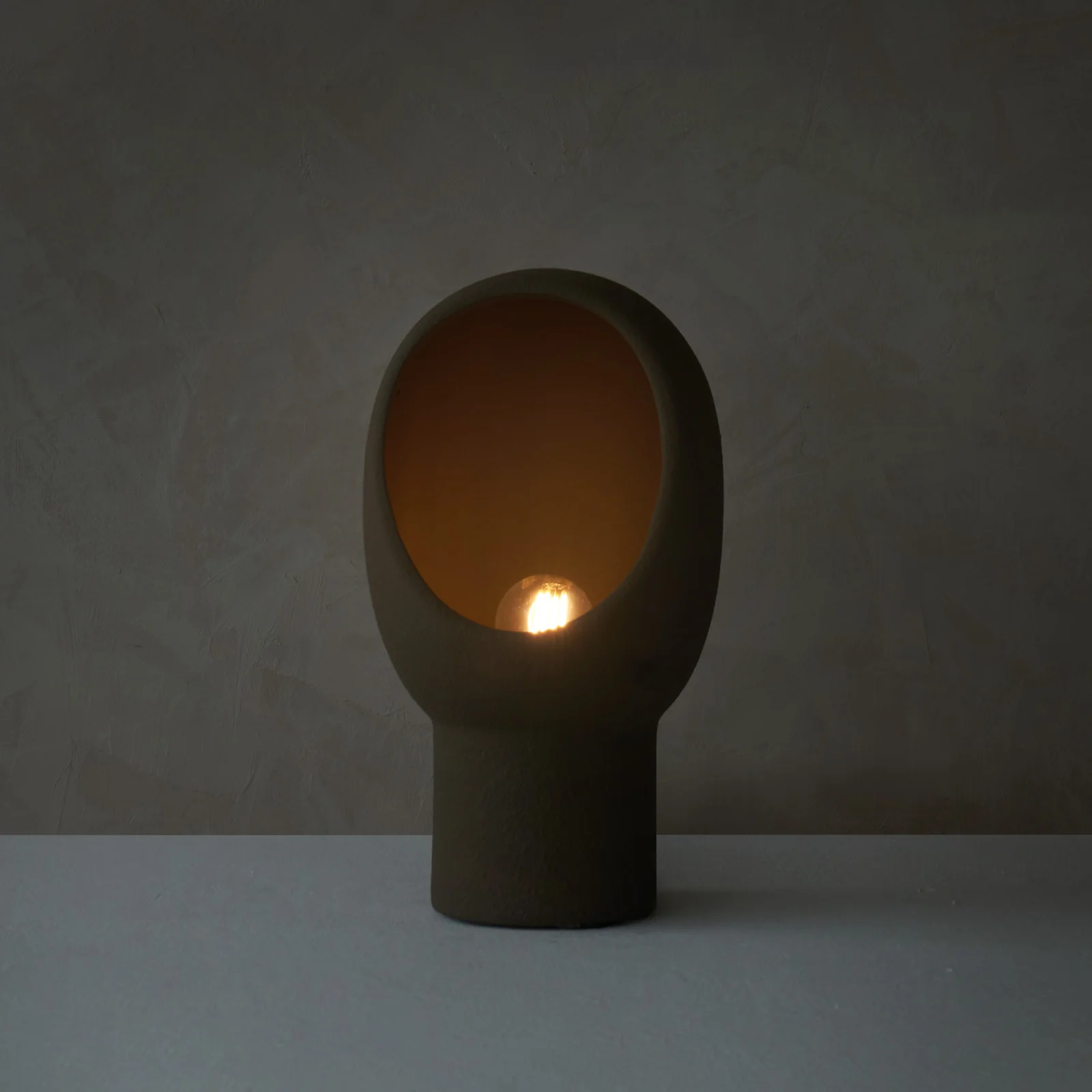 Monk Table Lamp | Dark Brown - Image 8