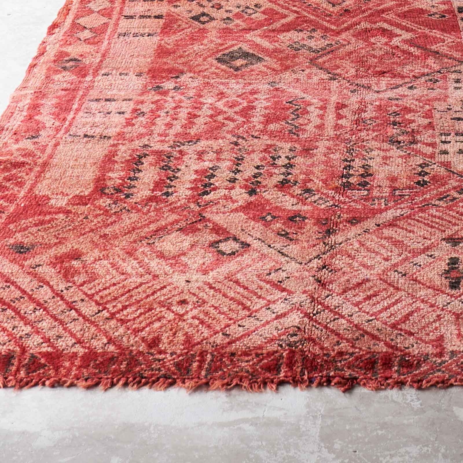 Moroccan Rug - Crimson W183 x L264 cm - Image 3