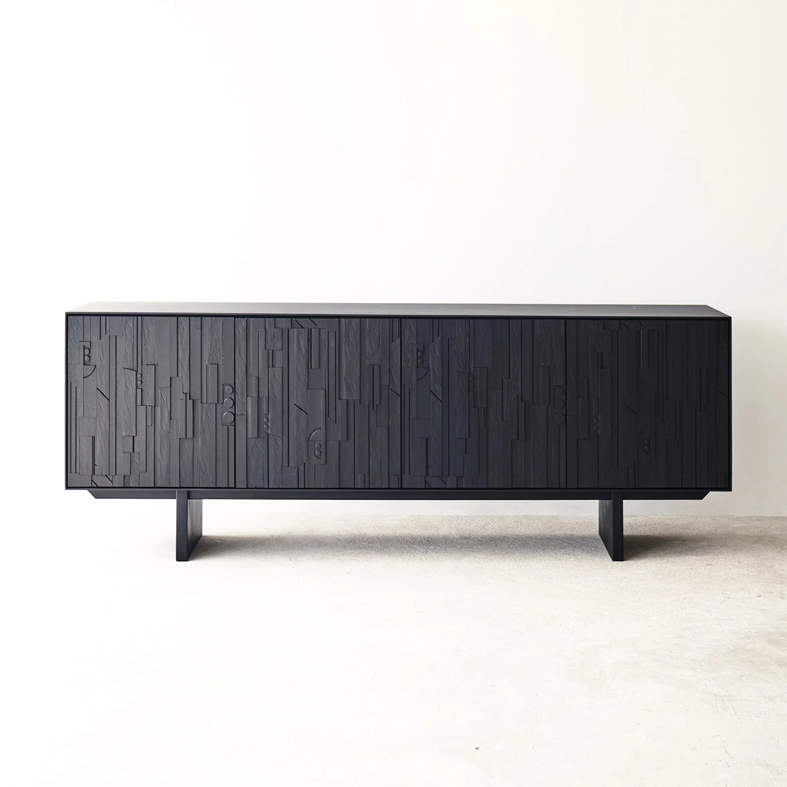 Mosaic Sideboard | Teak (227cm) - Image 3