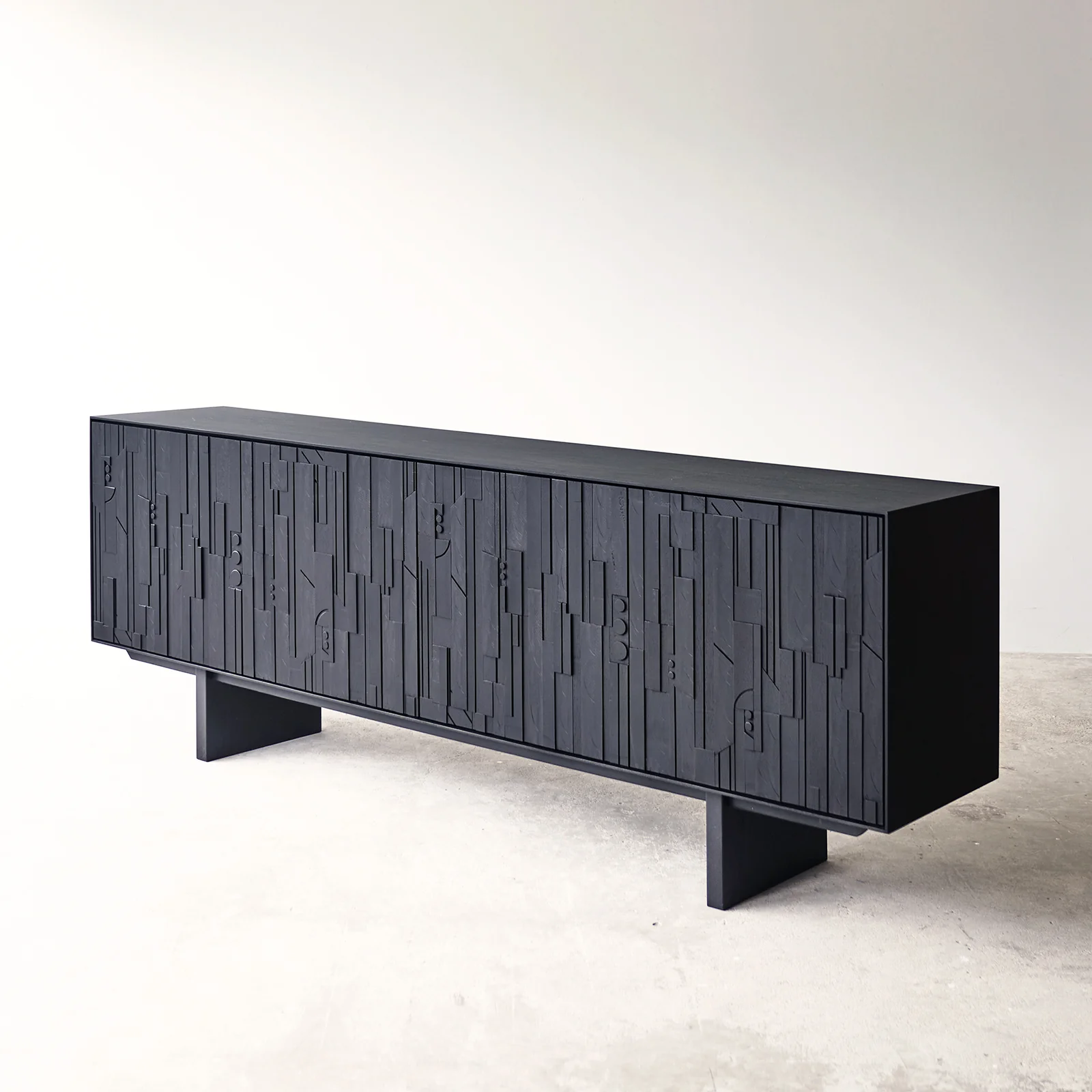 Mosaic Sideboard | Teak (227cm) - Image 5