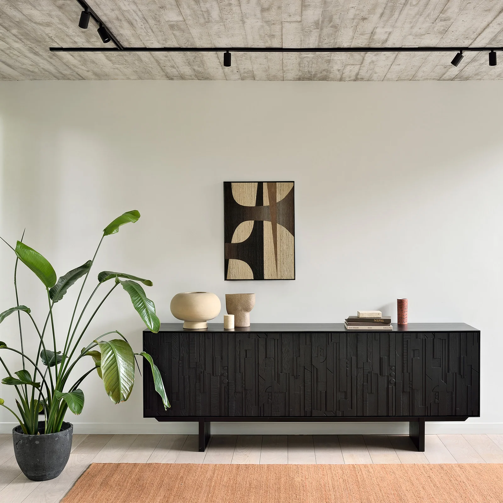 Mosaic Sideboard | Teak (227cm) - Image 7