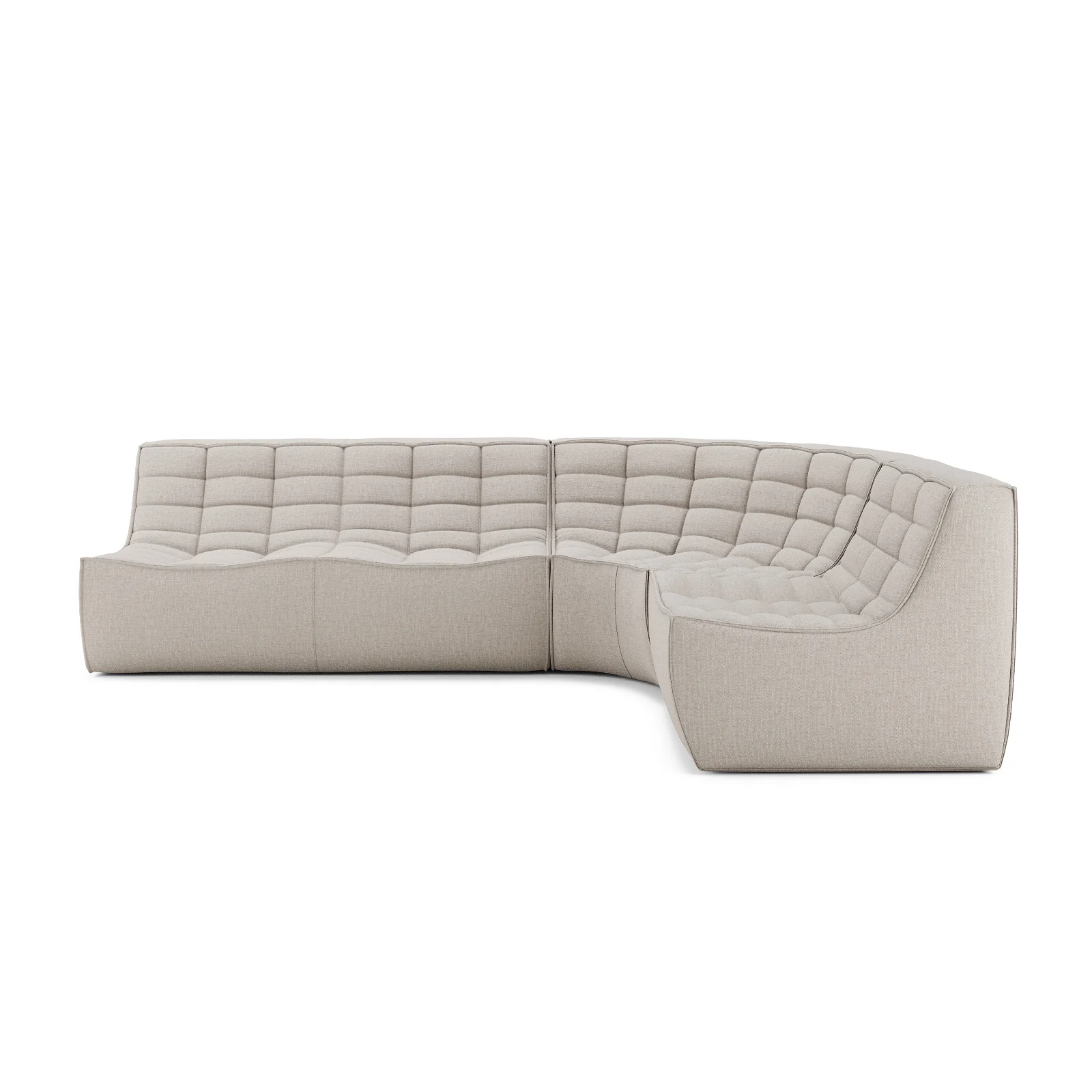 N701 Modular Sofa Set | Beige (260cm) - Image 2
