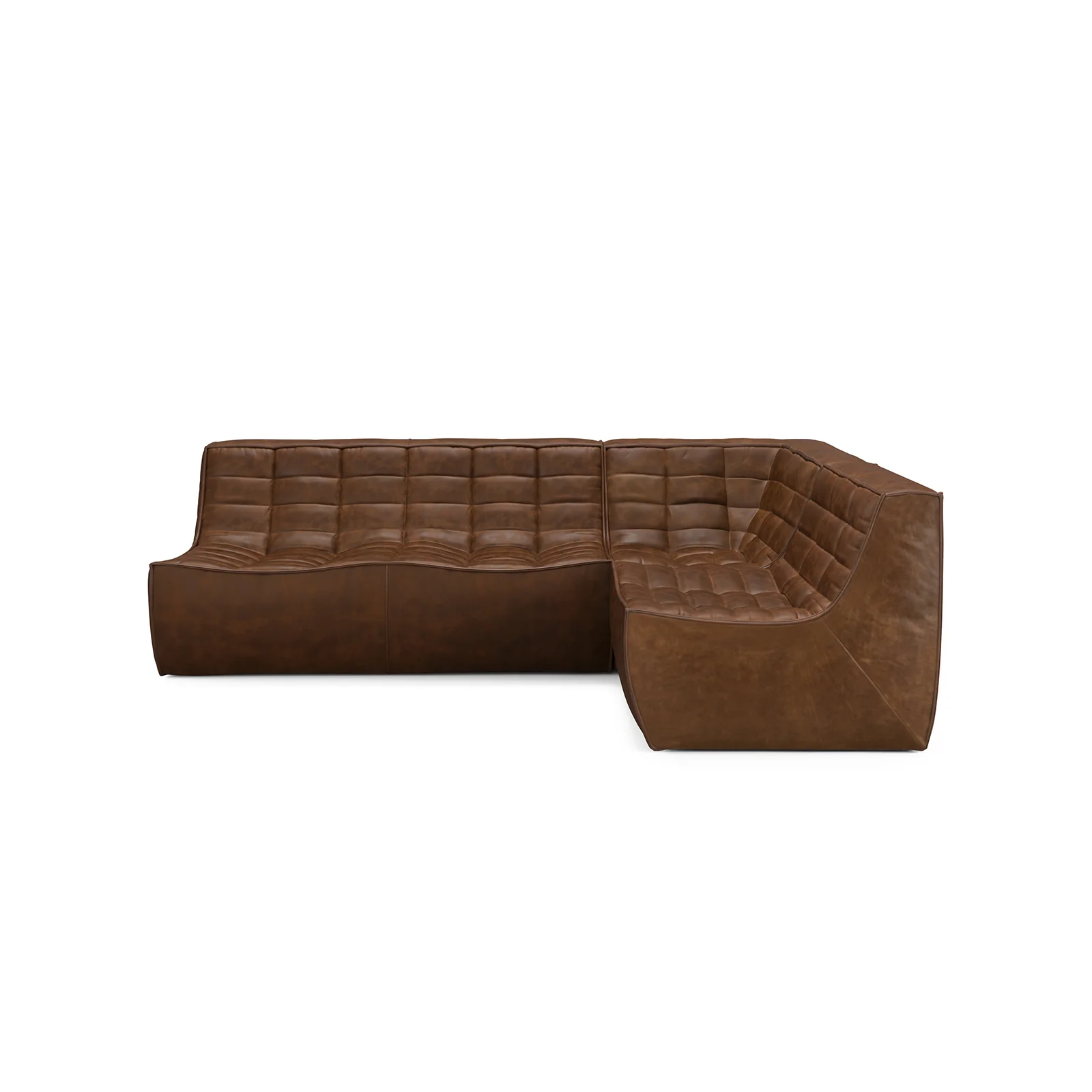 N701 Modular Sofa Set | Chestnut (231cm) - Image 2