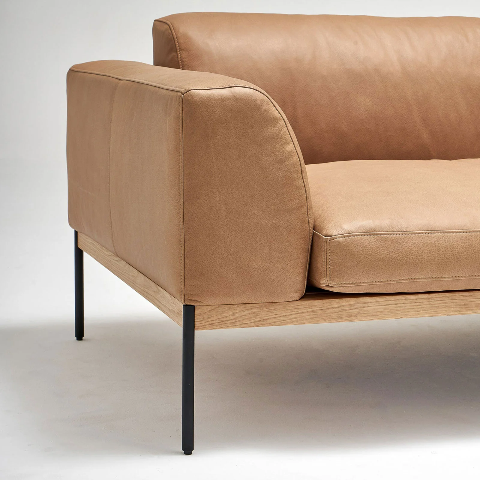 Department L Shape Sofa | Bespoke Fabric & Leather (276cm) - Image 10