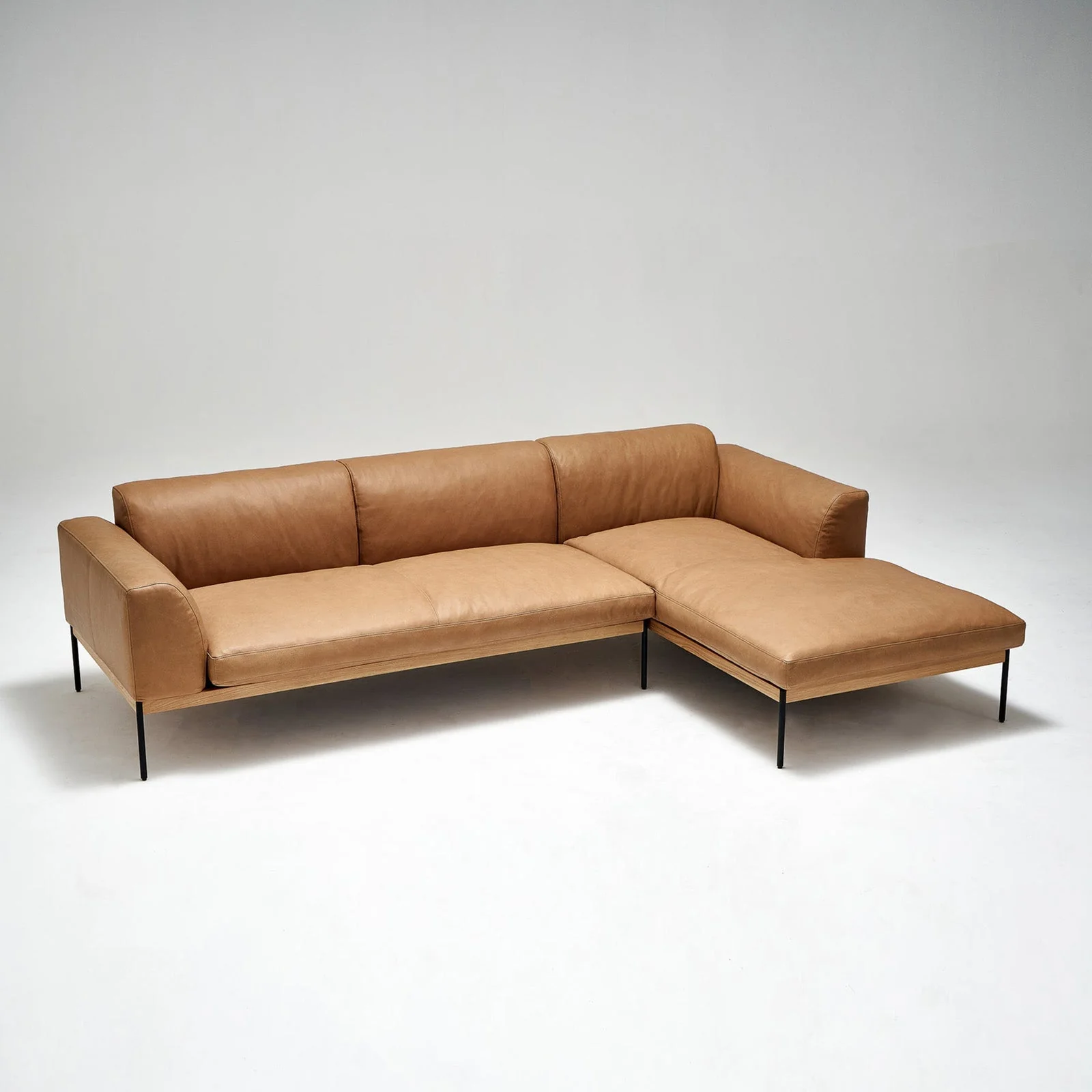 Department L Shape Sofa | Bespoke Fabric & Leather (276cm) - Image 11