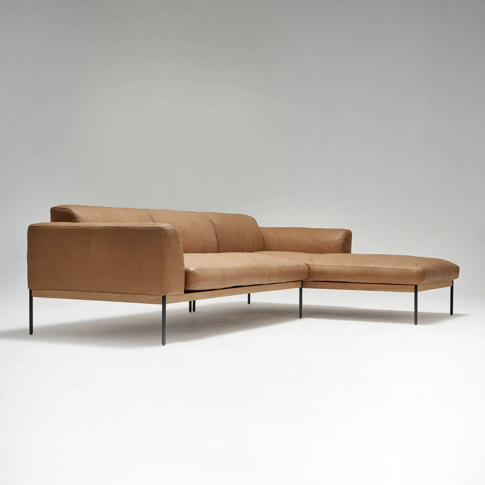 Department L Shape Sofa | Bespoke Fabric & Leather (276cm) - Image 12