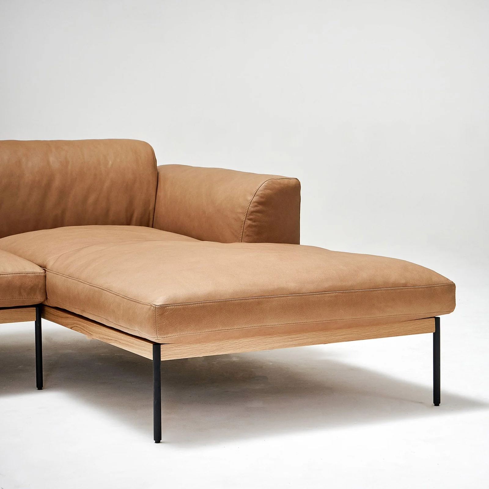 Department L Shape Sofa | Bespoke Fabric & Leather (276cm) - Image 13