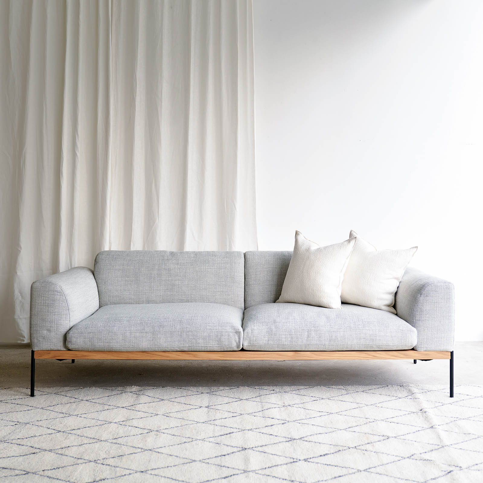 Department Fabric Sofa | Coast (206cm) - Image 3