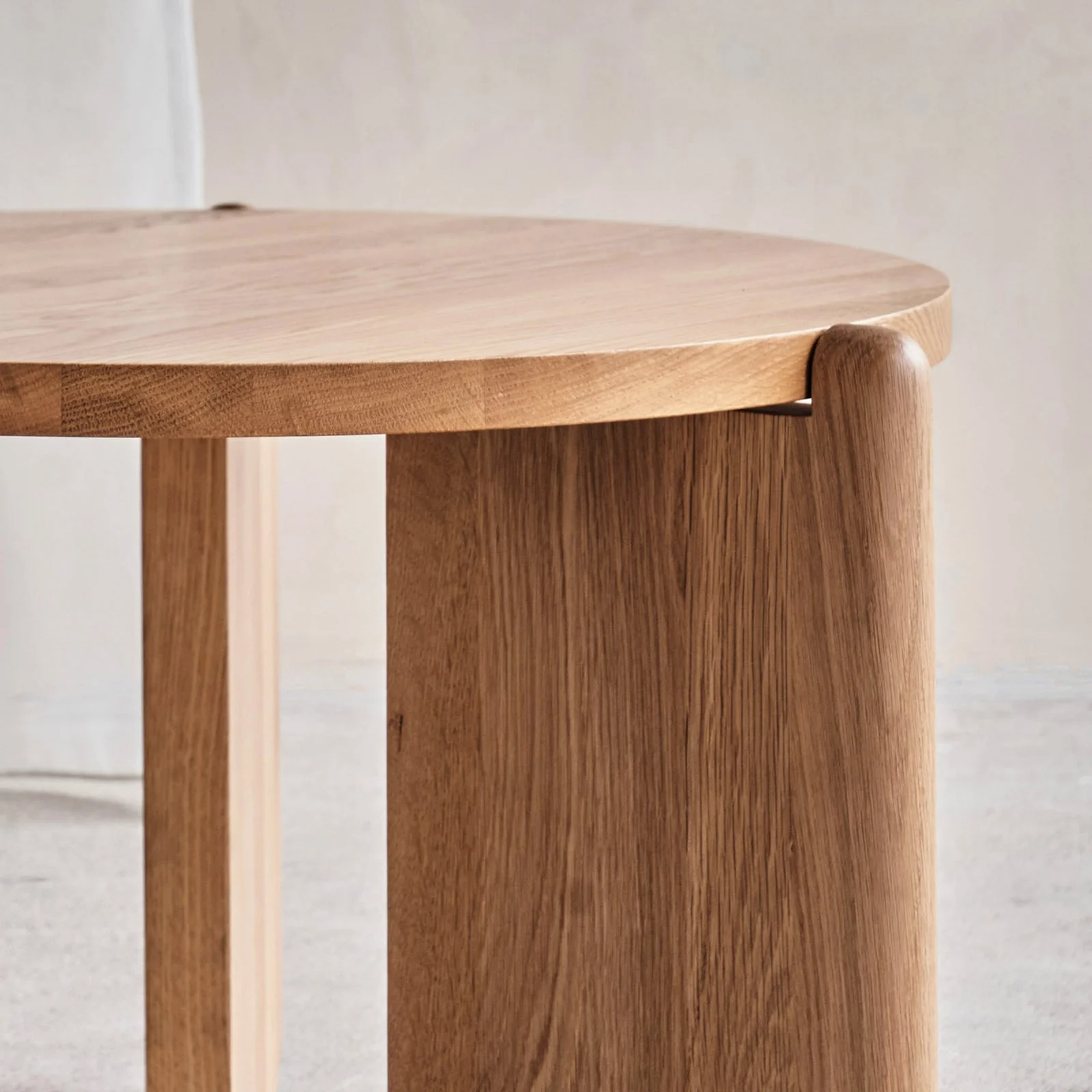 Native Coffee Table | Oak Top with Oak Base - Image 4
