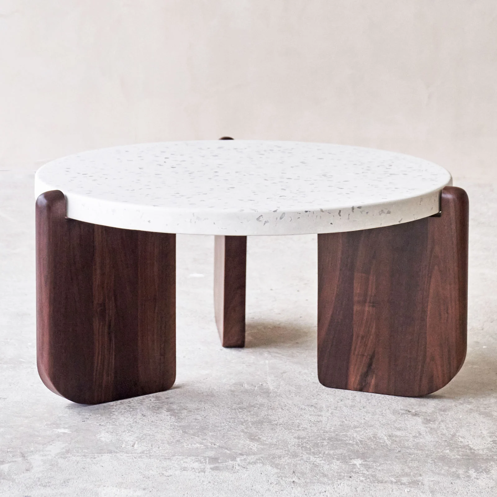 Native Coffee Table | White Terrazzo - Bespoke - Image 2