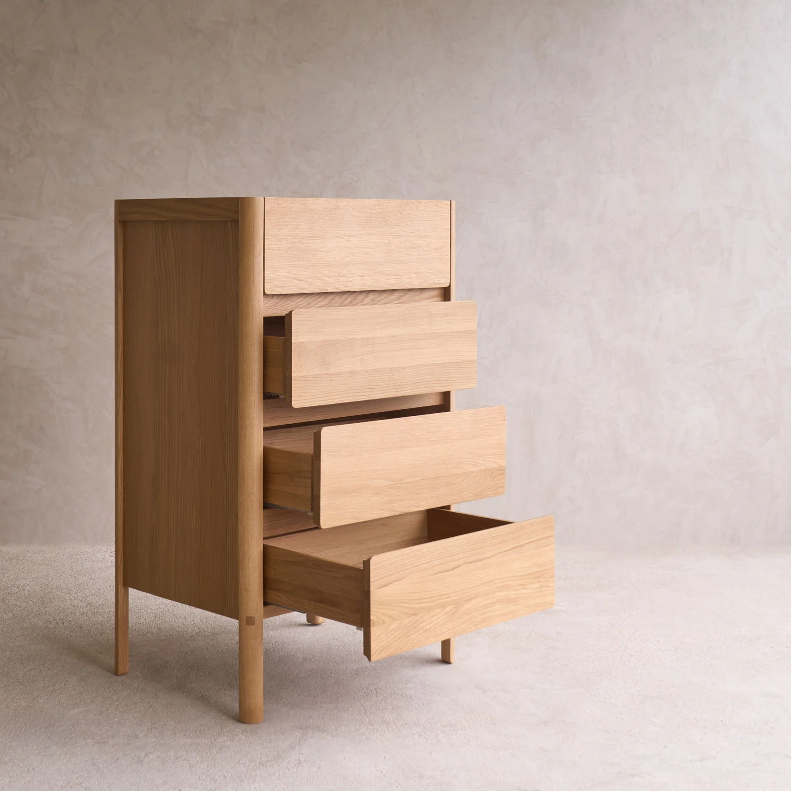 Nell Chest of Drawers | Oak (70cm) - Image 3