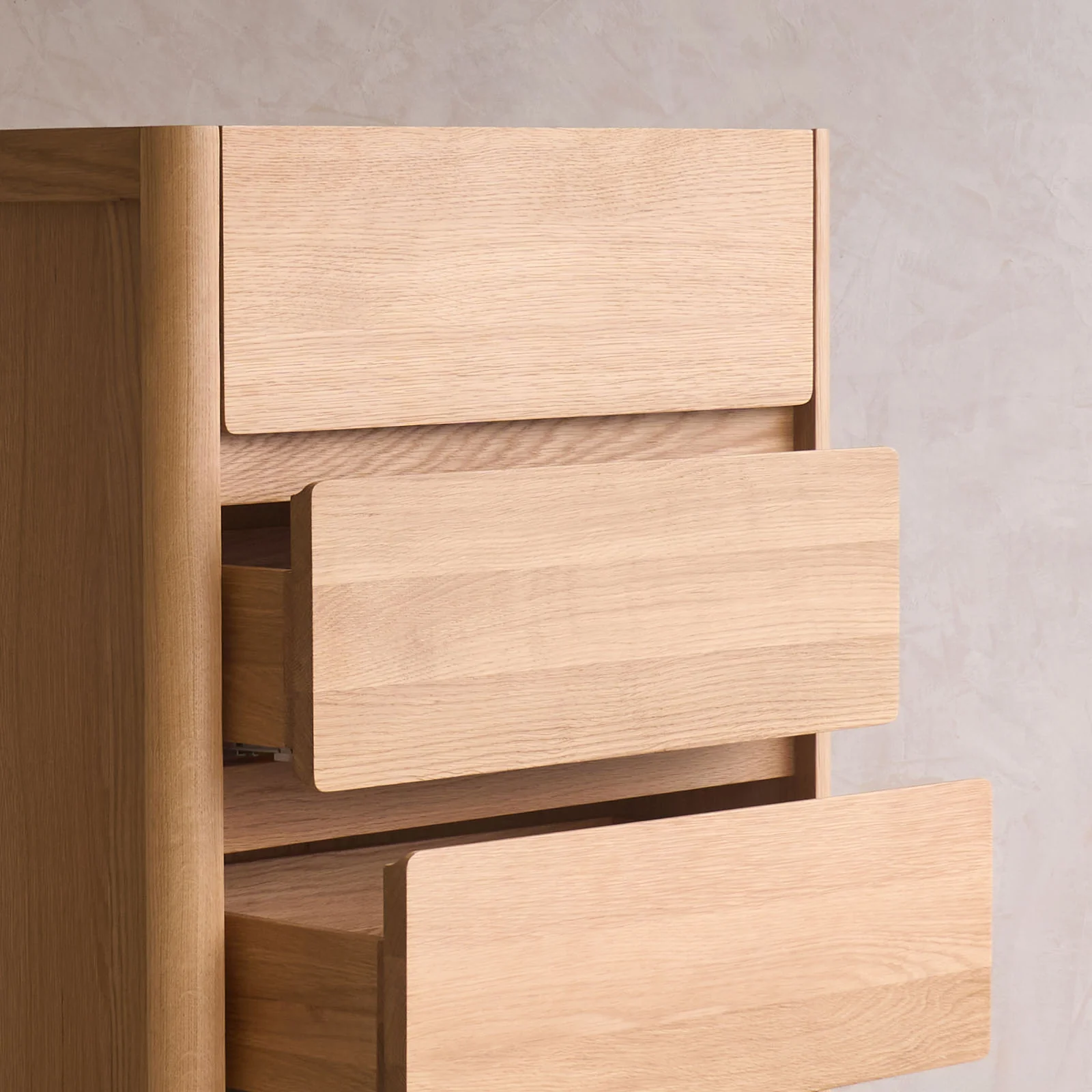 Nell Chest of Drawers | Oak (70cm) - Image 4