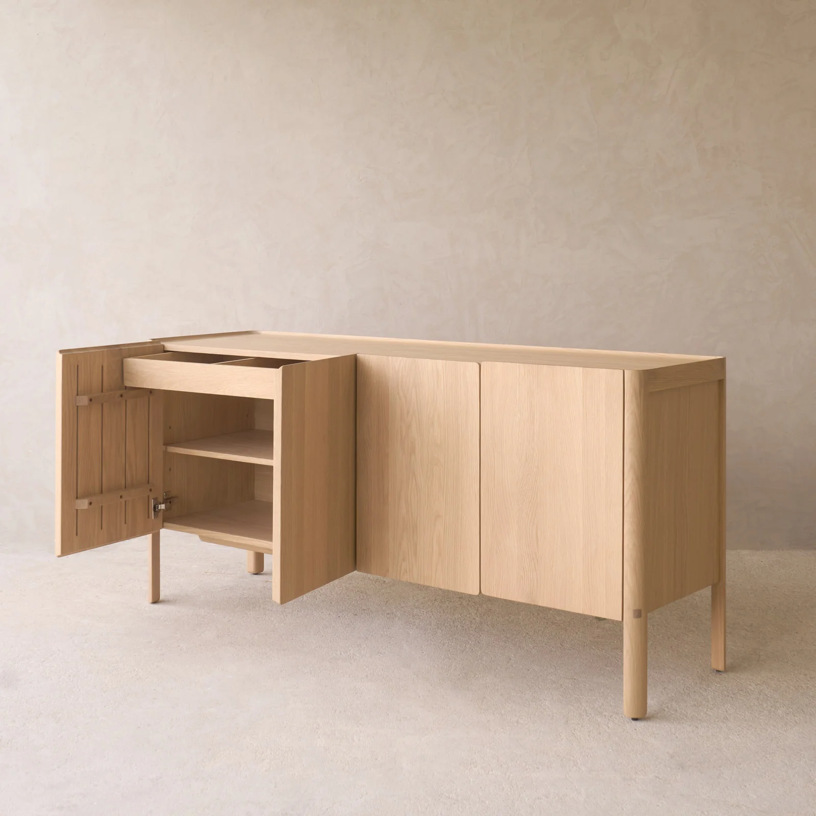 Nell Sideboard | Blonde Oak (160cm) - Image 7