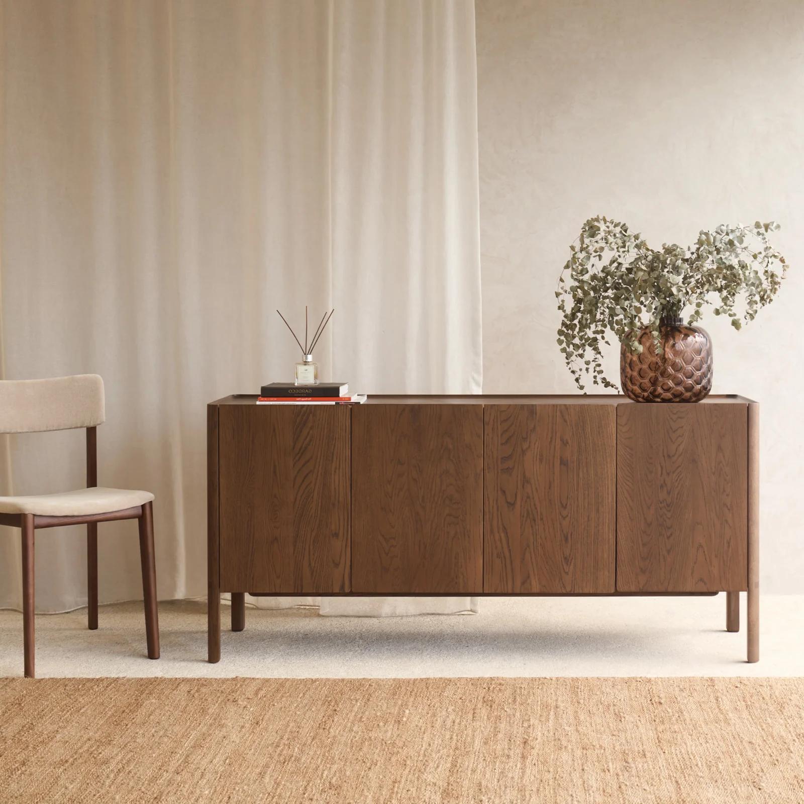 Nell Sideboard | Latte Oak (160cm) - Image 12