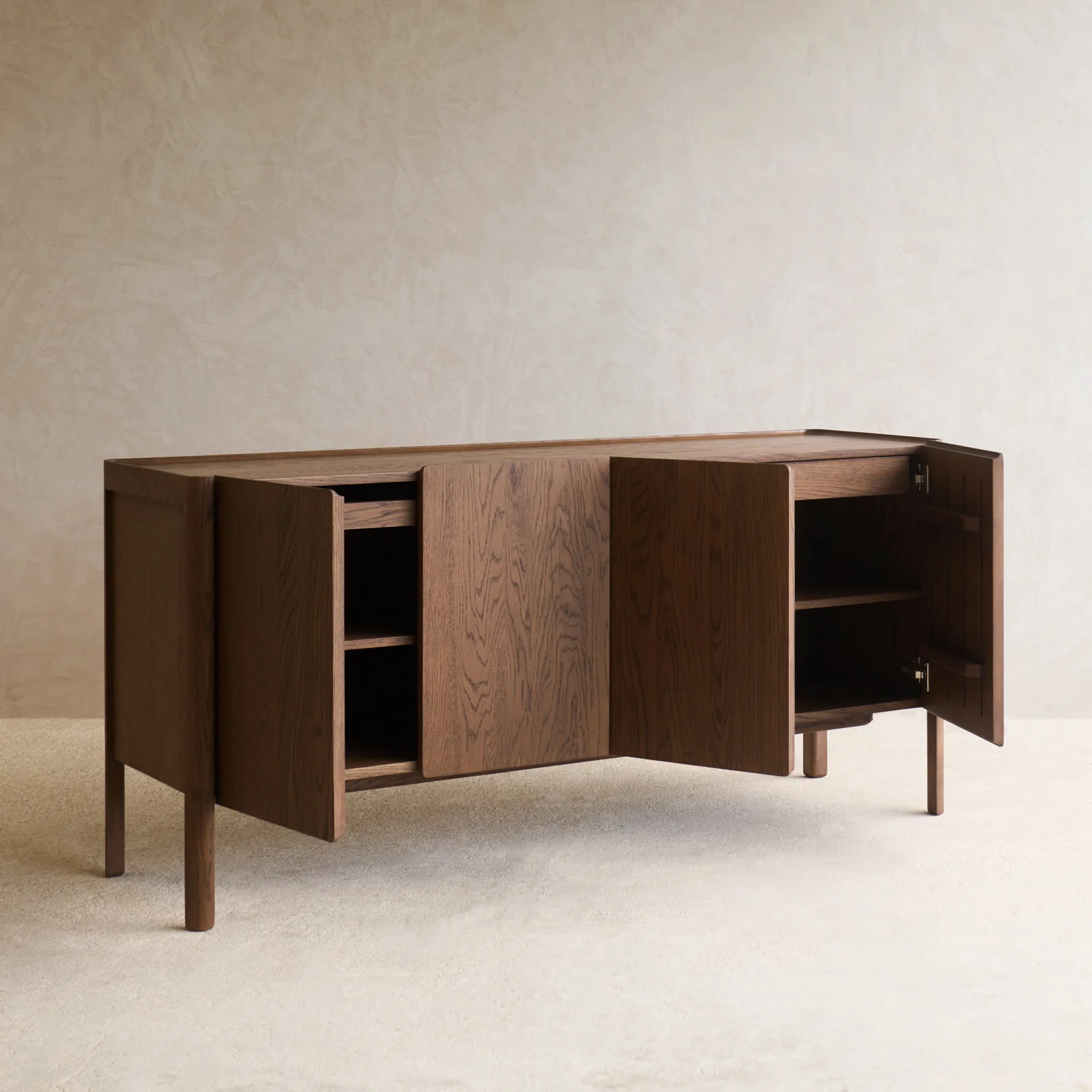 Nell Sideboard | Latte Oak (160cm) - Image 7
