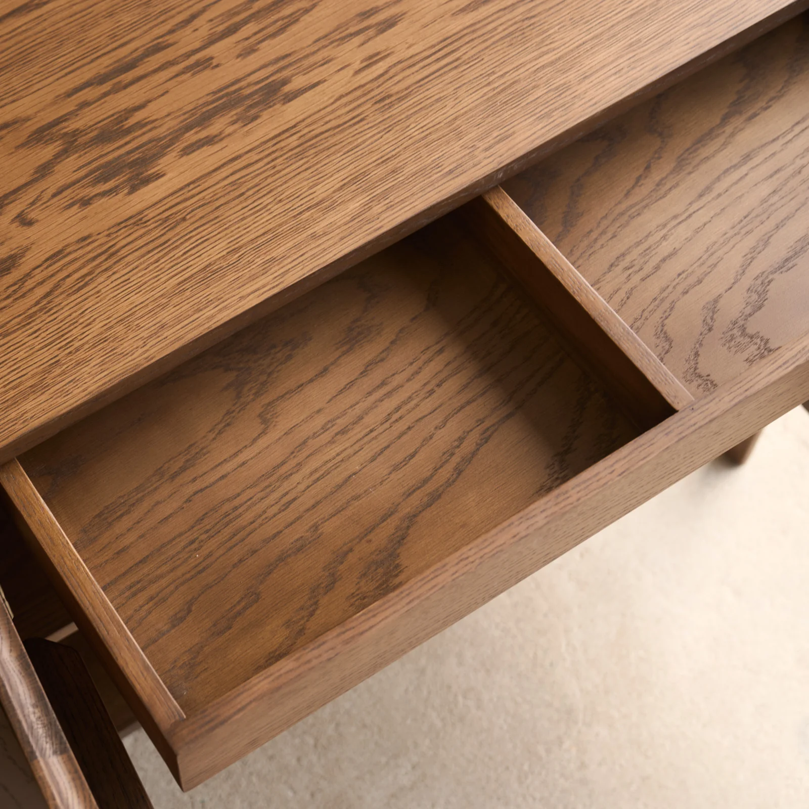 Nell Sideboard | Latte Oak (160cm) - Image 9