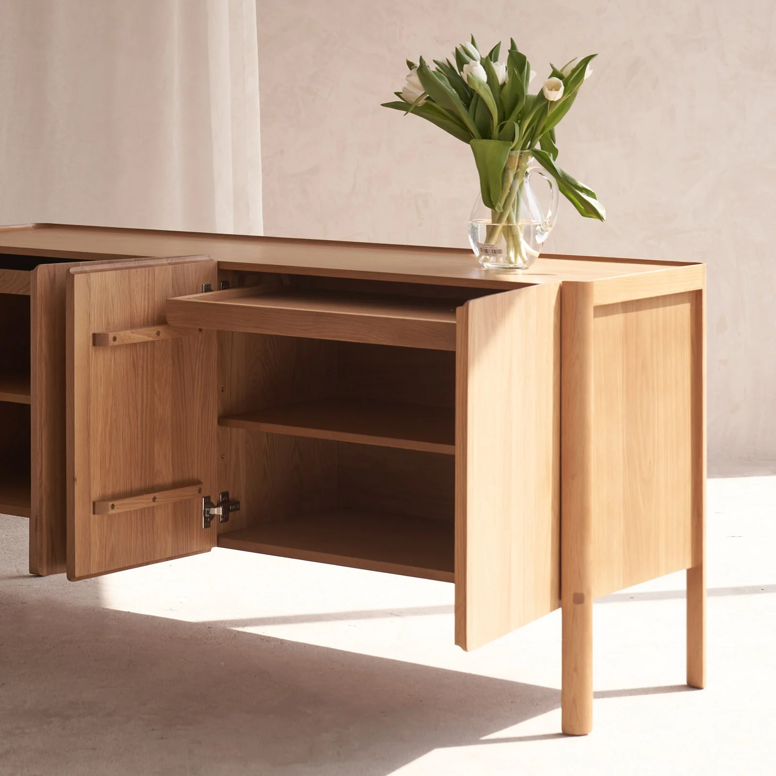Nell Sideboard | Oak (160cm) - Image 6