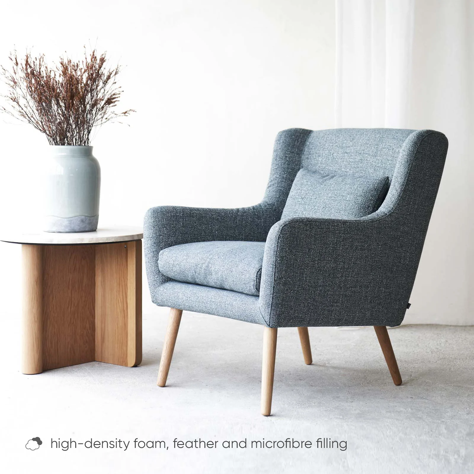 Nelly Armchair | Bespoke Fabric - Image 22