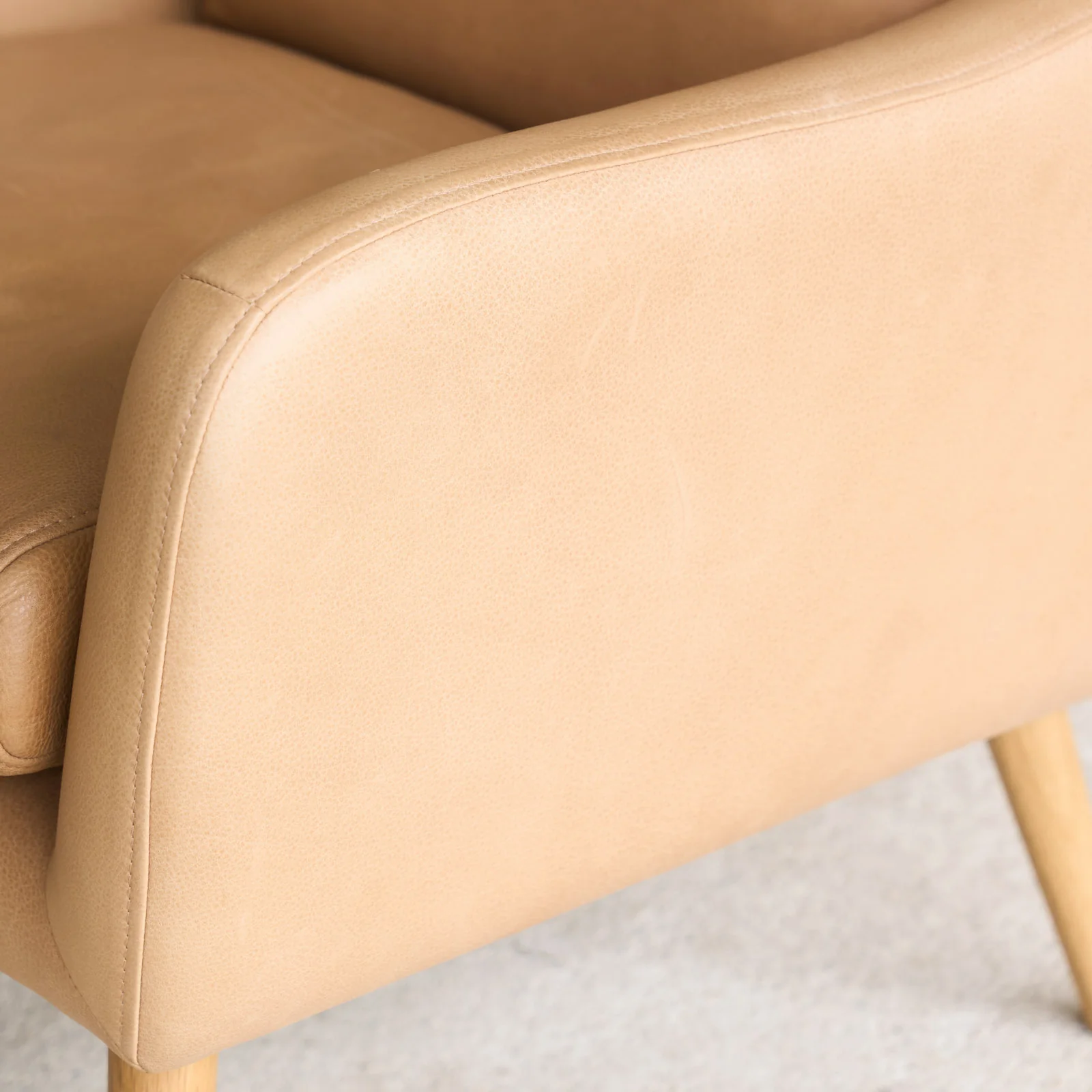 Nelly Leather Armchair | Canyon - Image 3