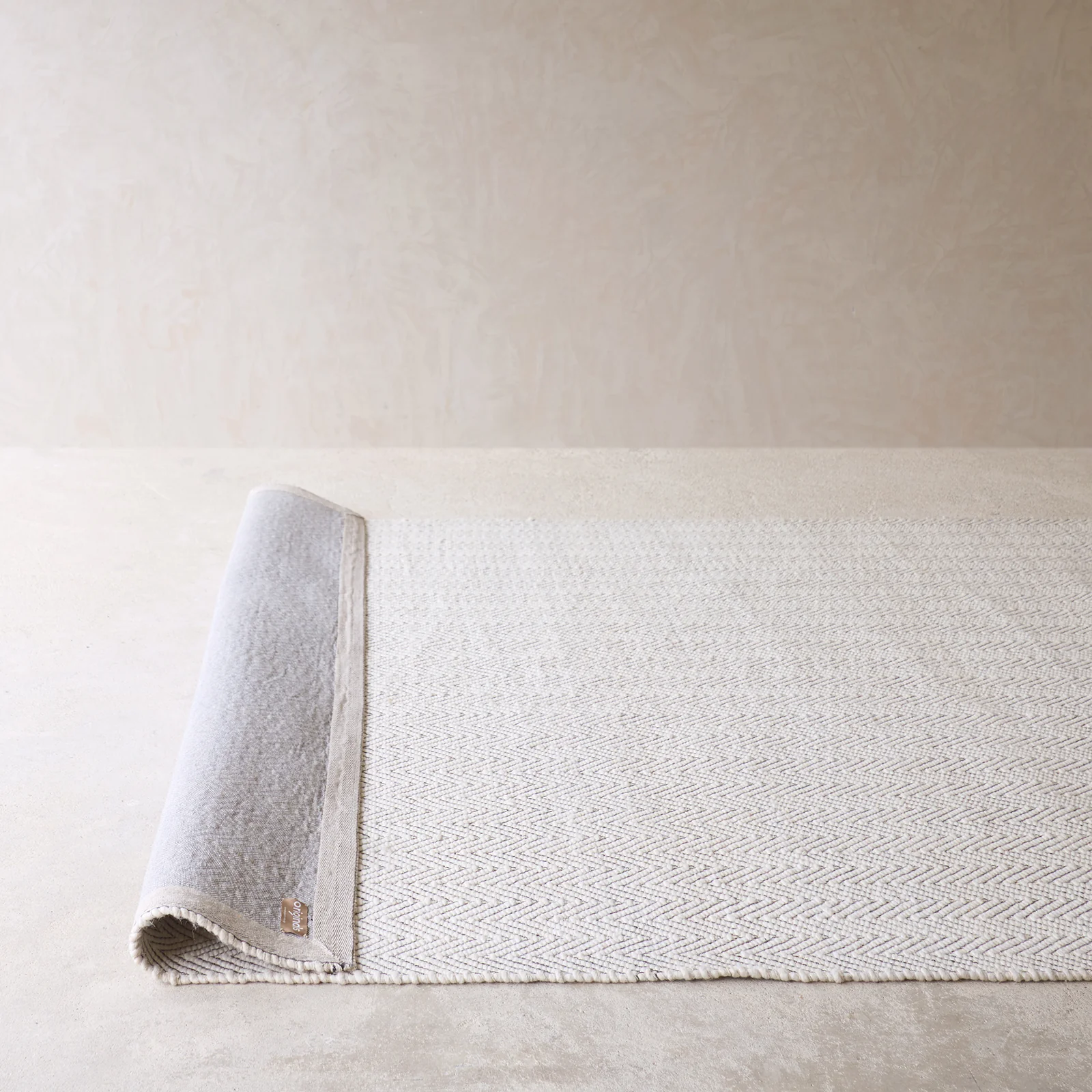 Nomad Wool Blended Rug | Cream - Image 5