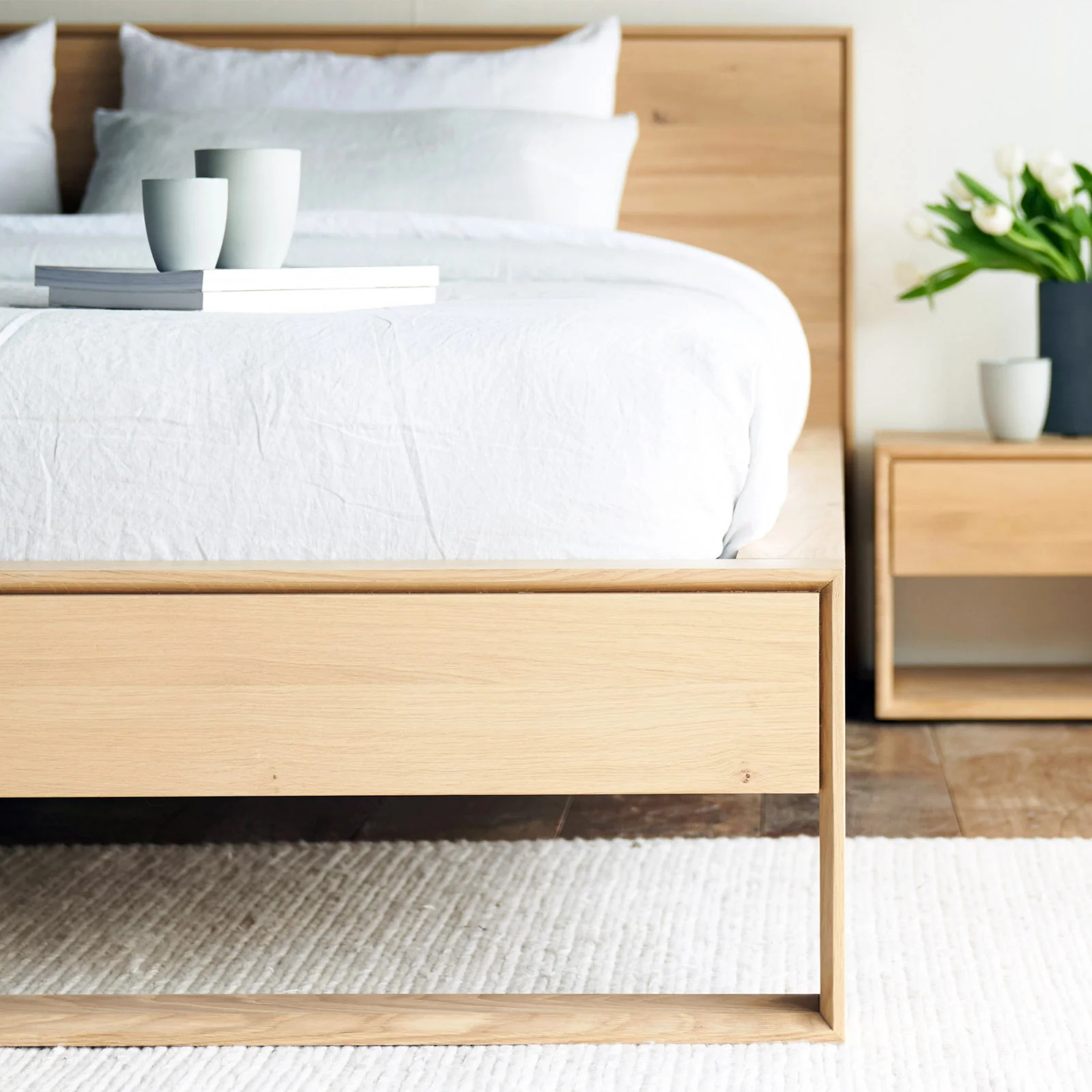 Nordic Bed Frame | Oak - Image 4