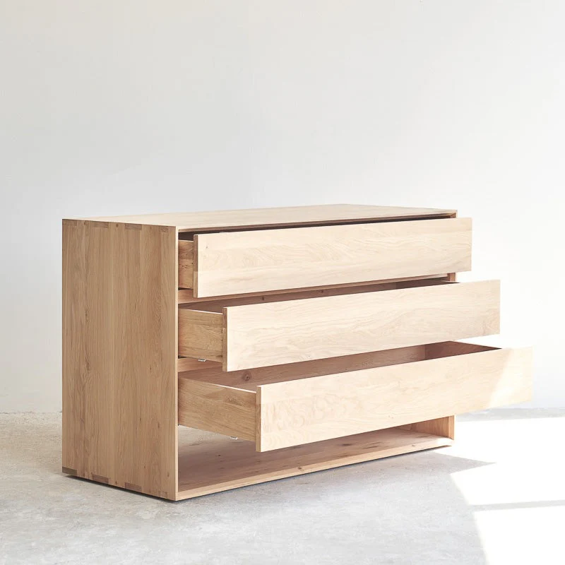 Nordic Chest of Drawers | Oak (130cm) - Image 5