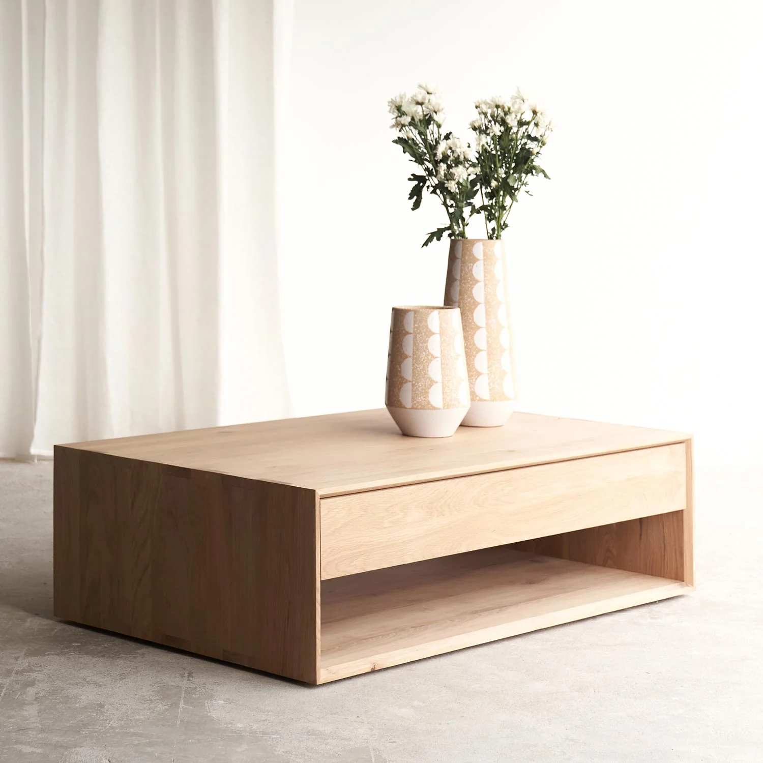 Nordic Coffee Table | Oak (120cm) - Image 5