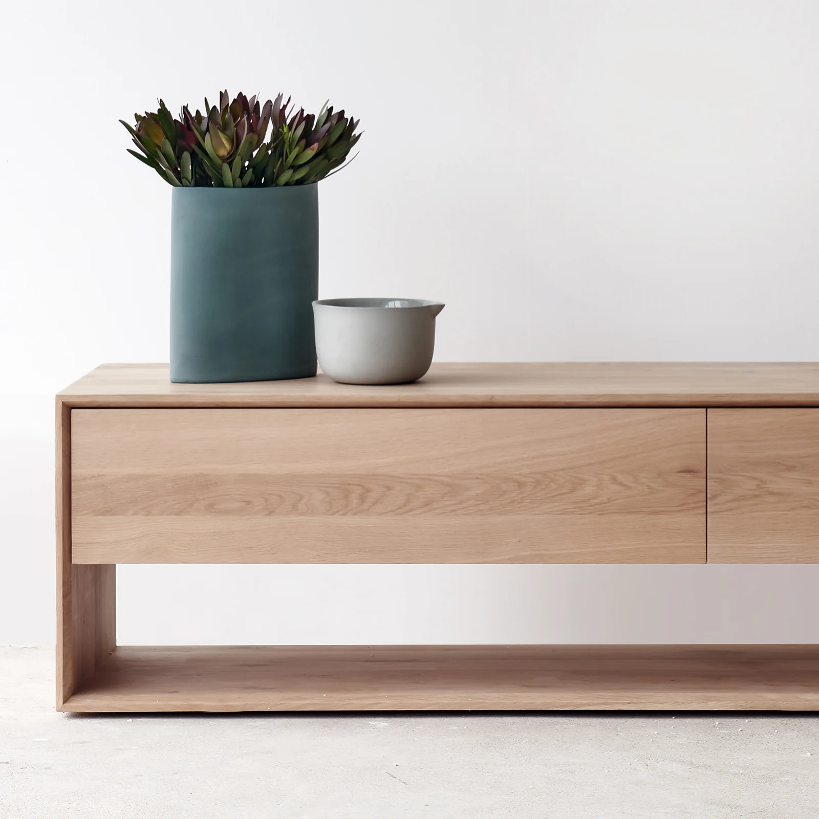 Nordic TV Console | Oak (180cm) - Image 4