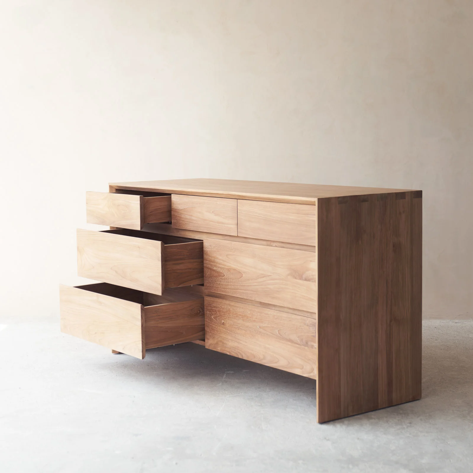 Norman Chest of Drawers | Teak (150cm) - Image 4