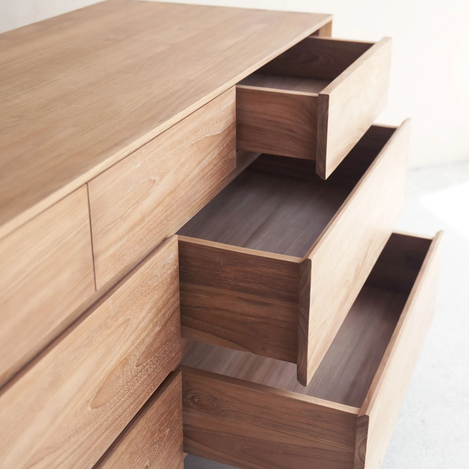 Norman Chest of Drawers | Teak (150cm) - Image 7
