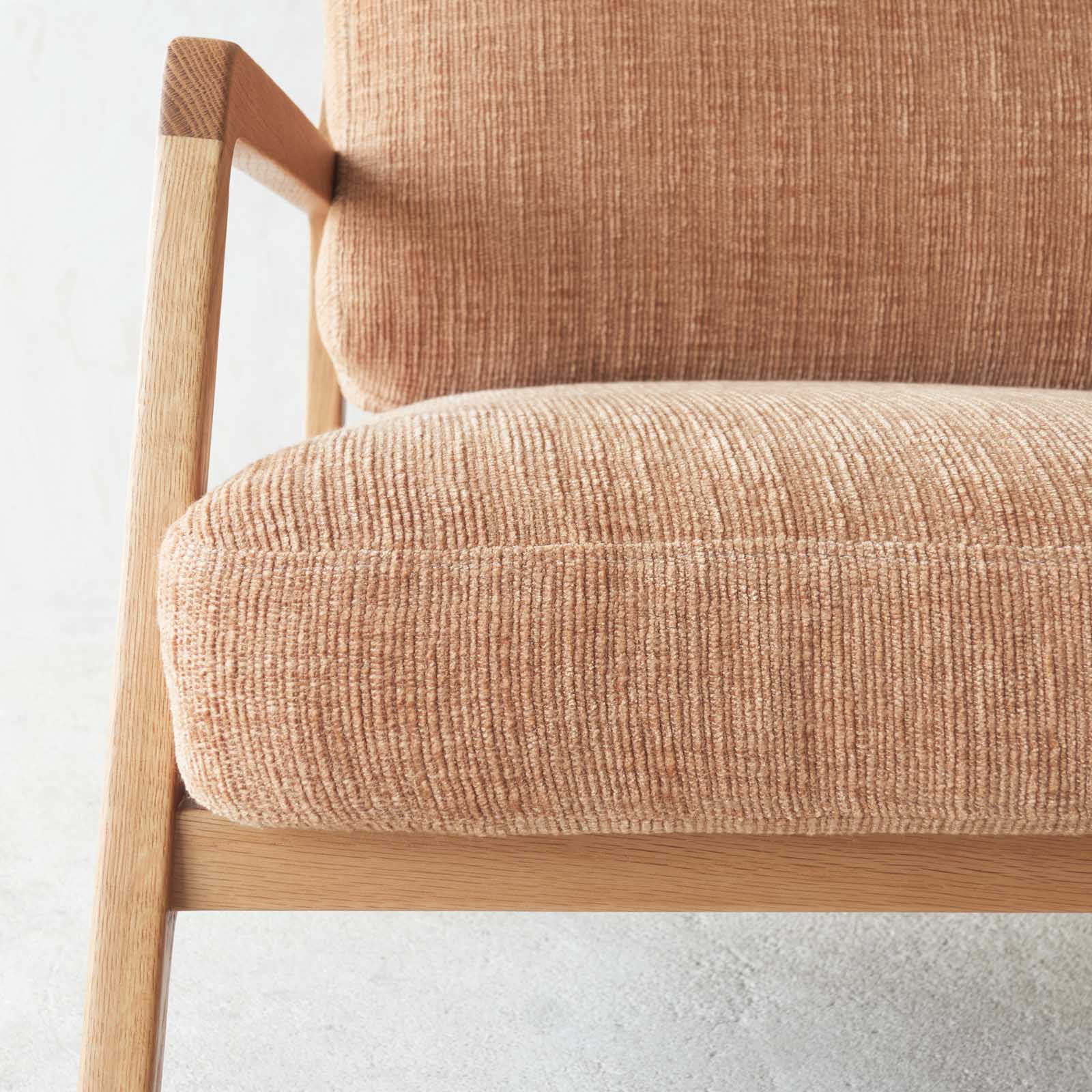 Nysse Armchair | Oak Frame - Yak - Image 6