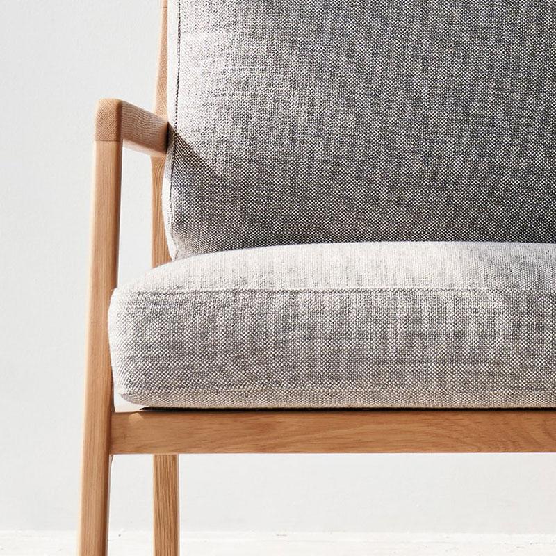 Nysse Fabric Armchair | Bespoke - Image 5
