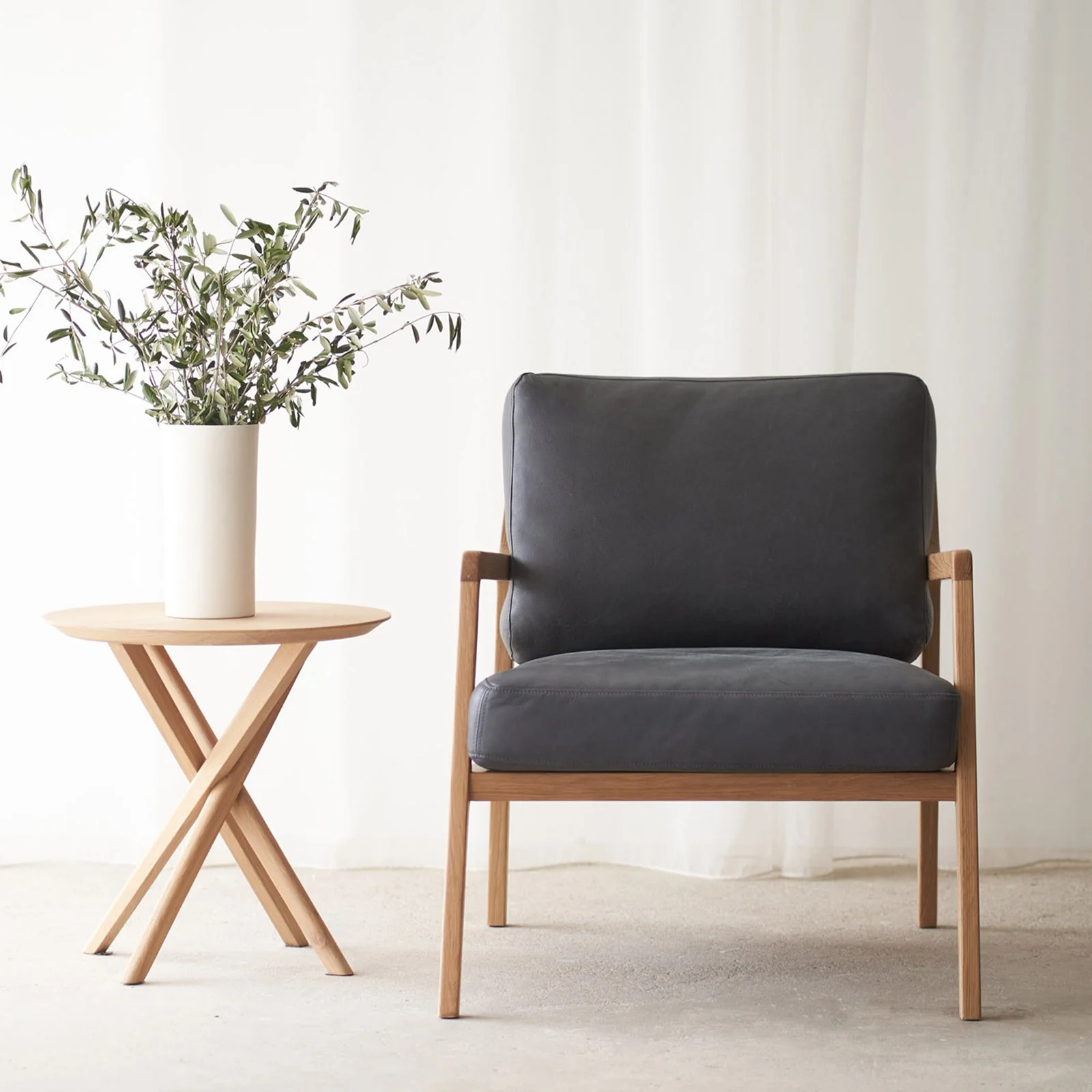 Nysse Leather Armchair | Bespoke - Image 10