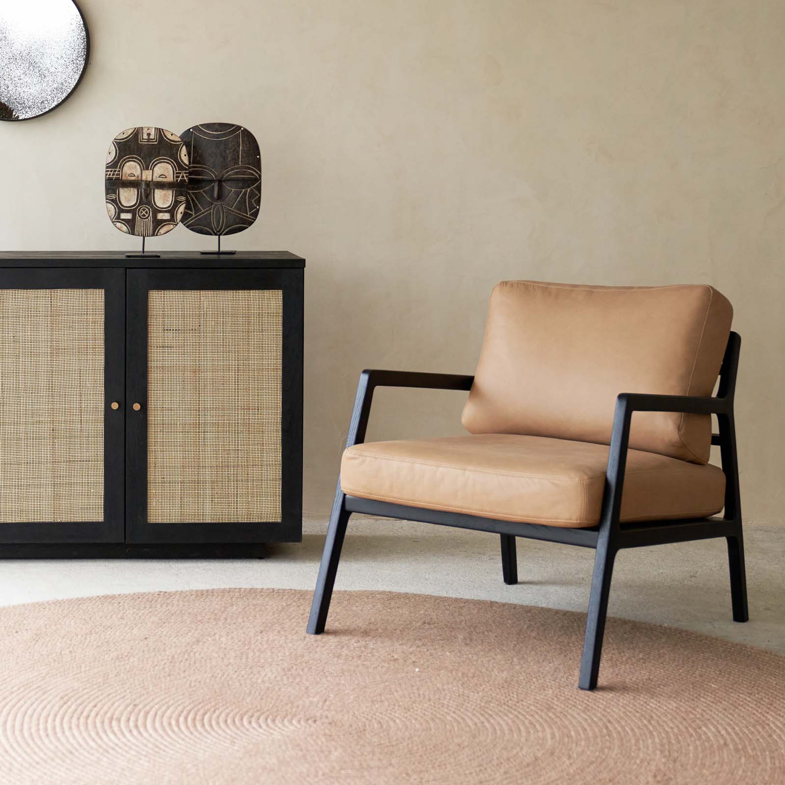 Nysse Leather Armchair | Bespoke - Image 7