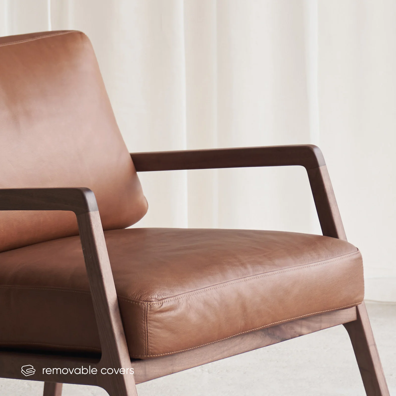 Nysse Leather Armchair | Bespoke - Image 9