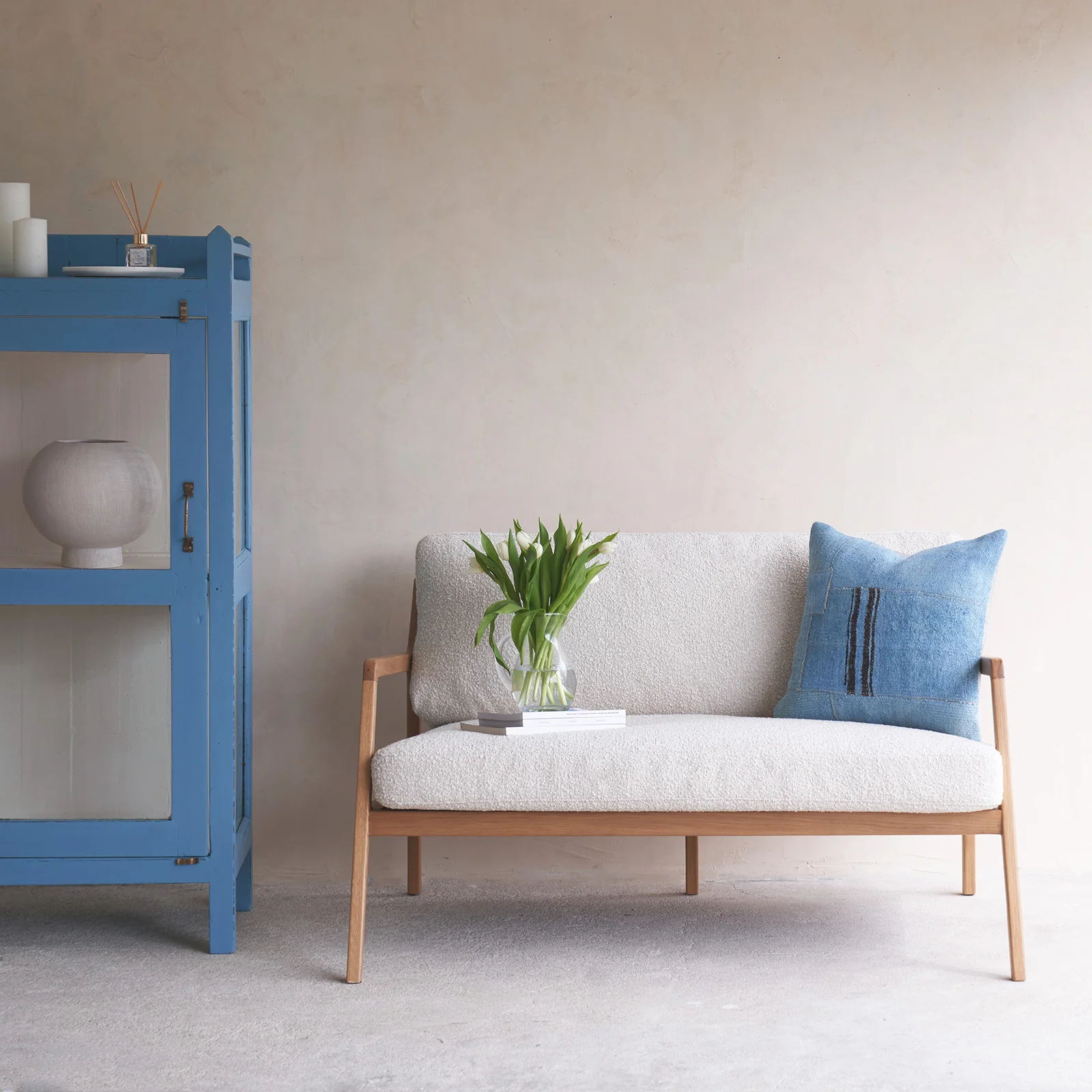 Nysse Sofa | 2 Seater - Bespoke Fabric & Leather (135cm) - Image 7