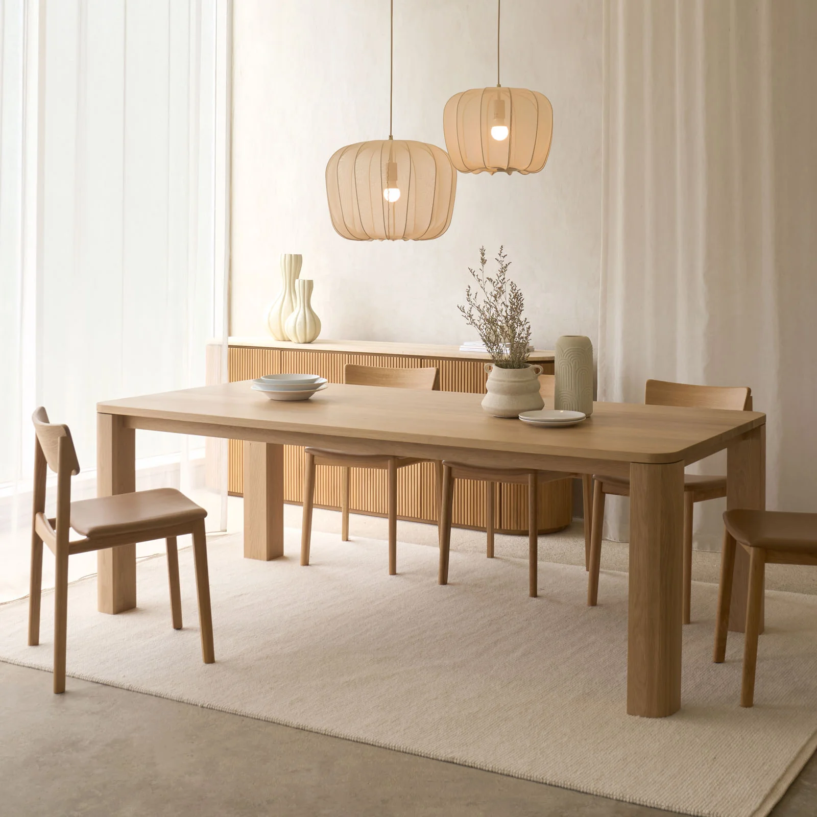 Oli Dining Table | Blonde Oak - Image 8