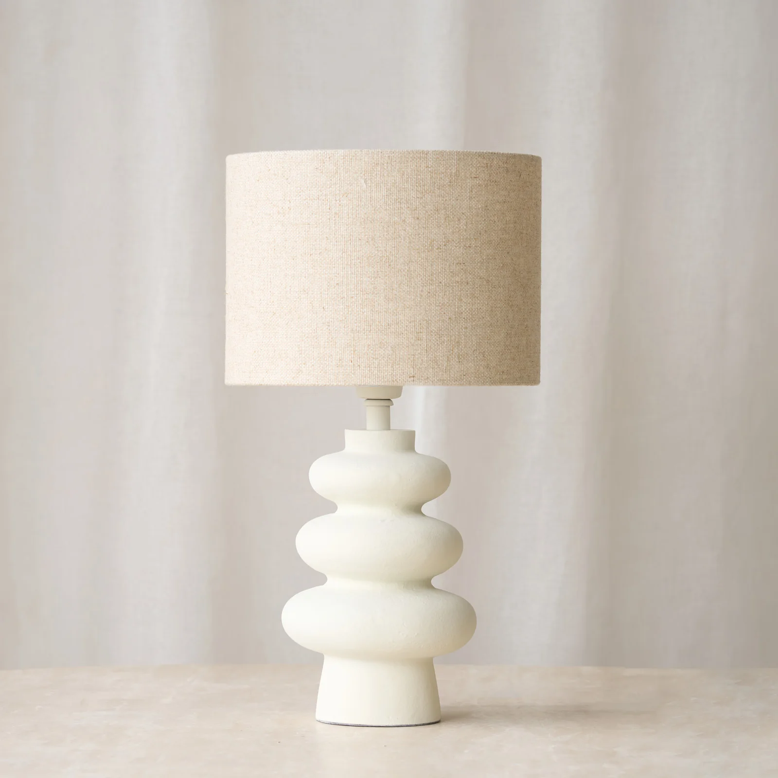 Olona Table Lamp | Cream (31cm) - Image 3