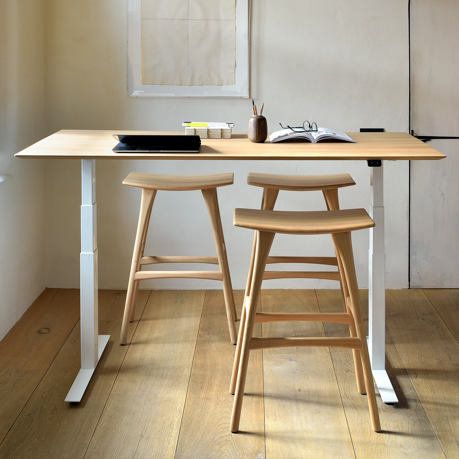 Osso Bar Stool | Oak - Image 5