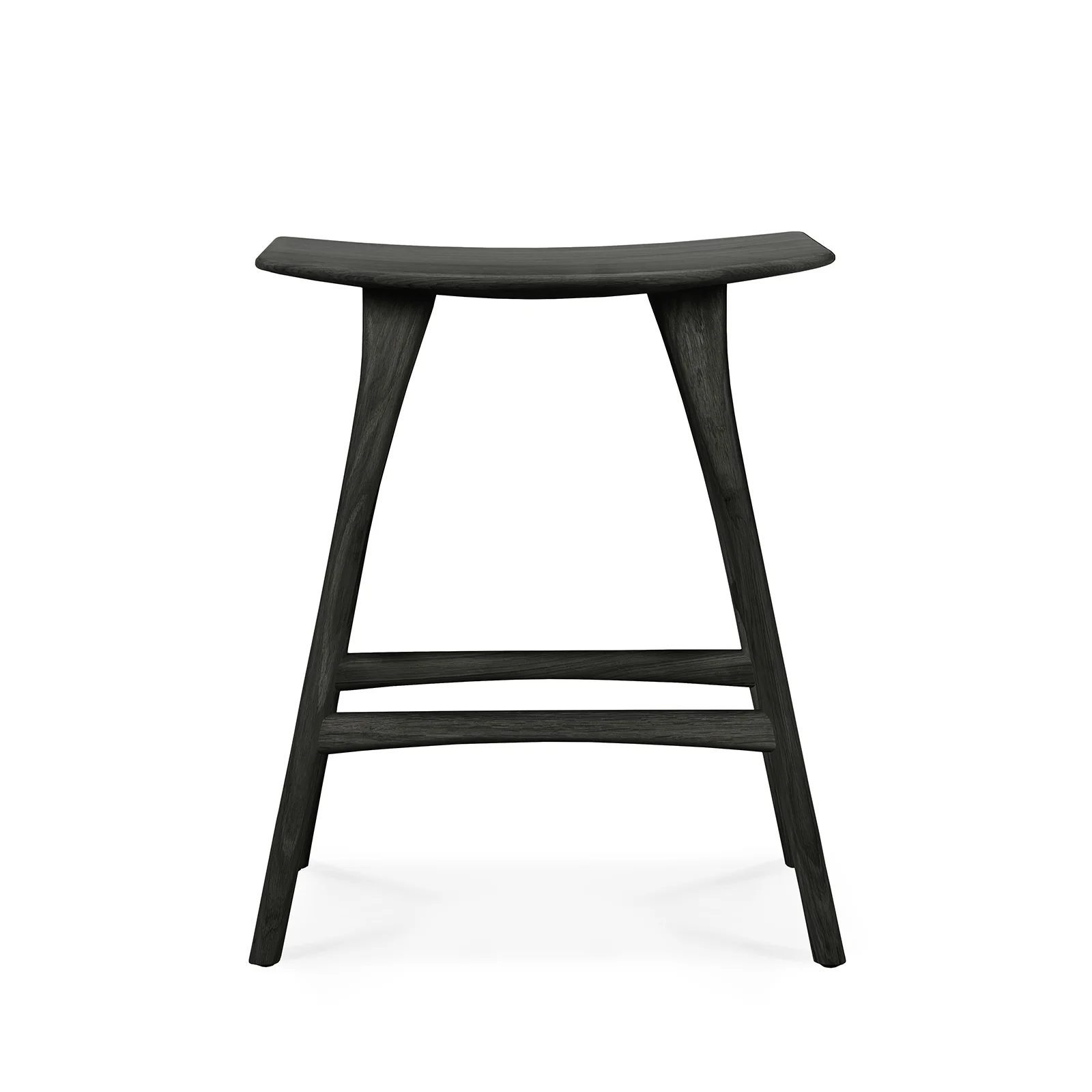Osso Counter Stool | Oak - Black - Image 2