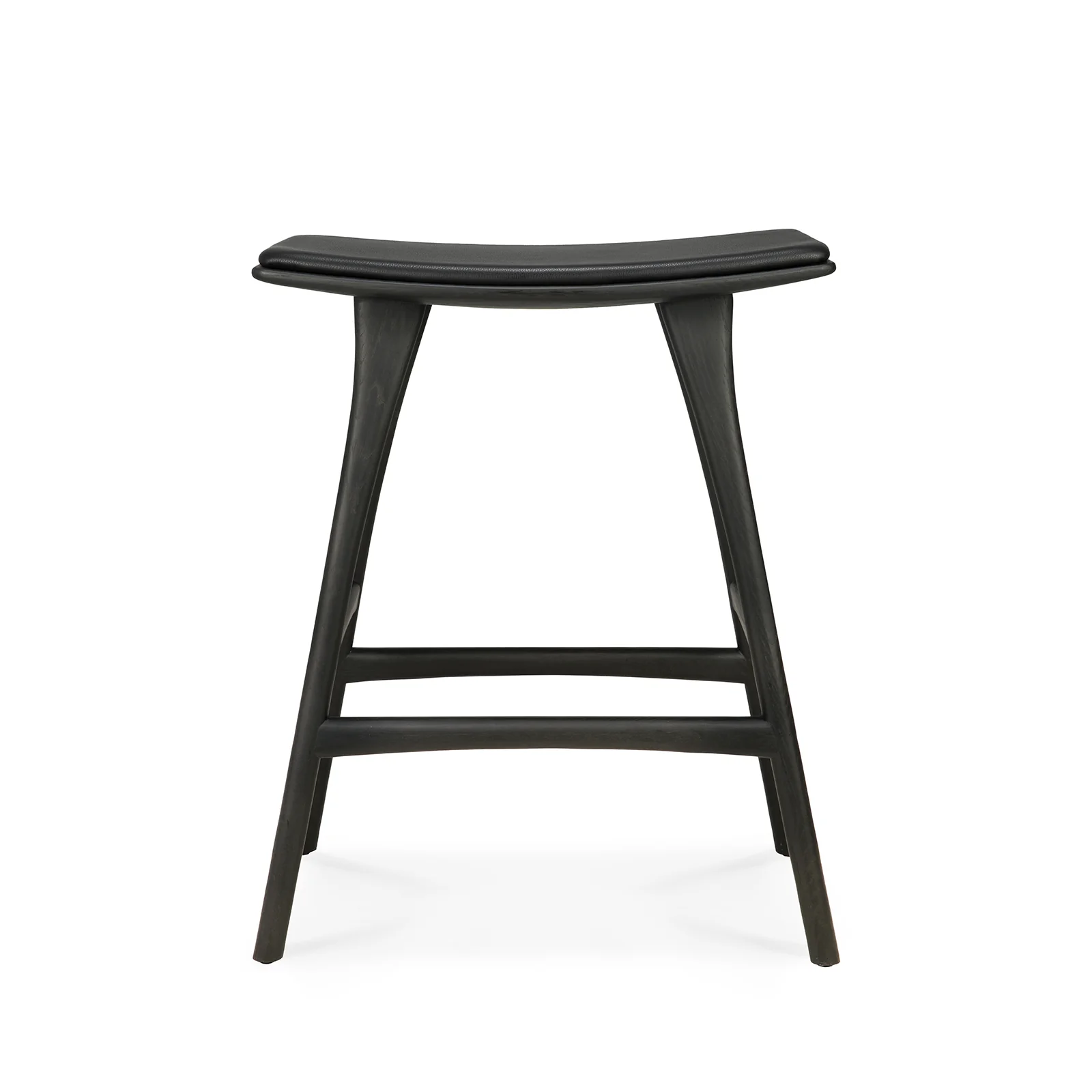 Osso Counter Stool | Oak - Black - Image 8