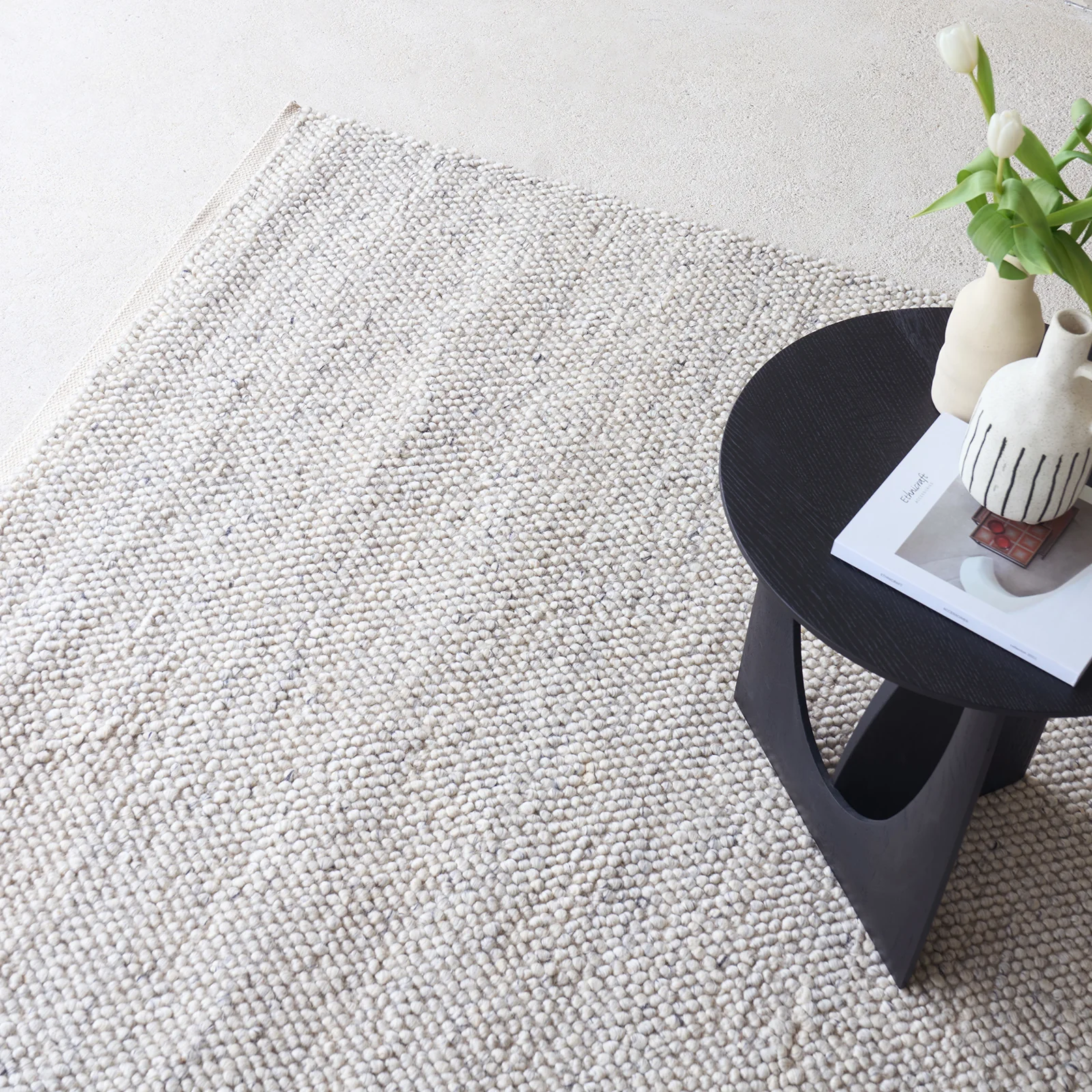 Pebble Wool Rug | Desert