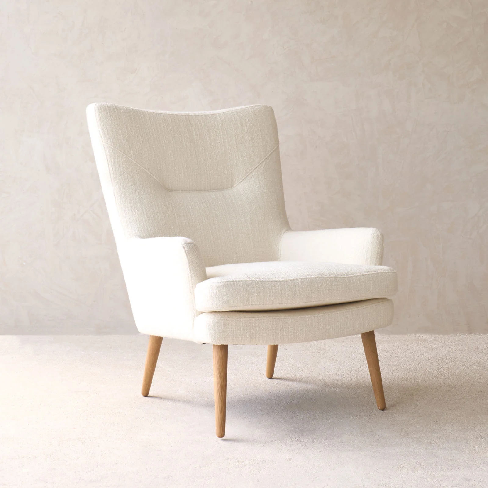 Pelagonia Fabric Armchair | Panna Cotta - Image 7