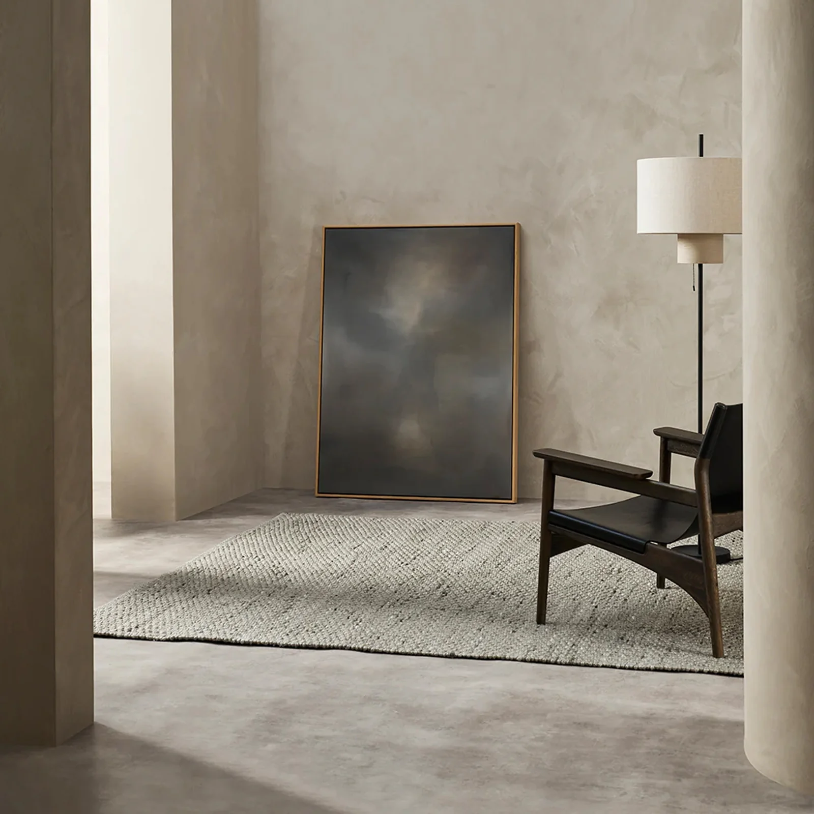 Pelorus Outdoor Floor Rug | Grey - Image 3