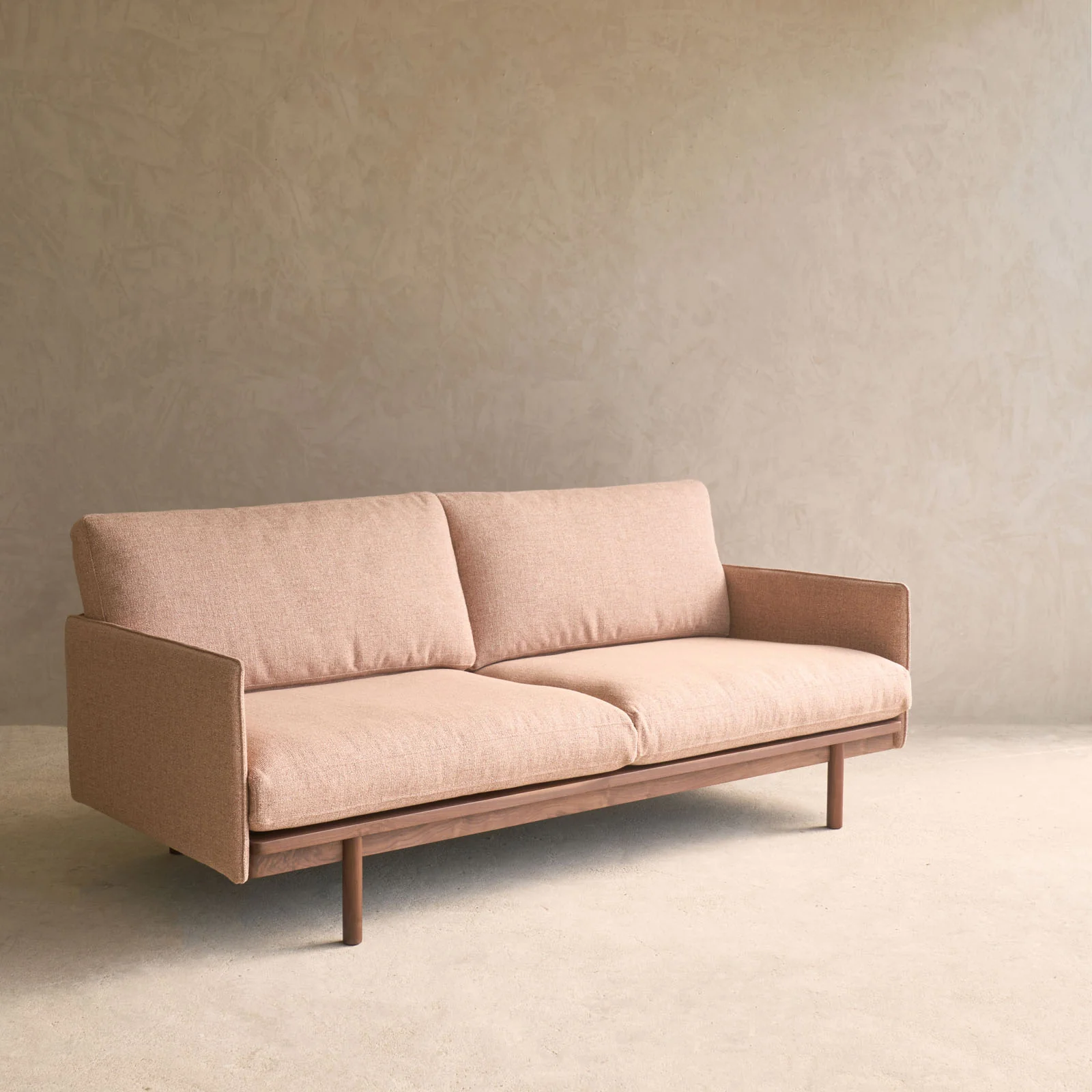 Pensive Sofa | Walnut - Bespoke Fabric - Image 13