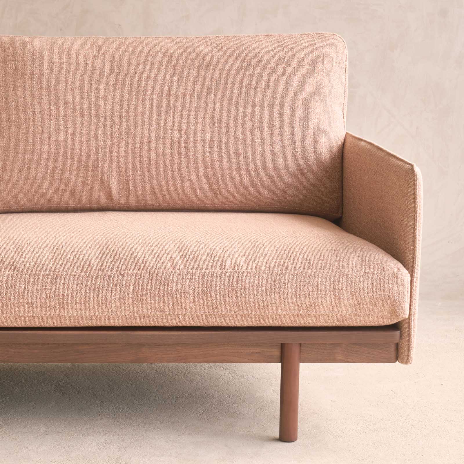 Pensive Sofa | Walnut - Bespoke Fabric - Image 16