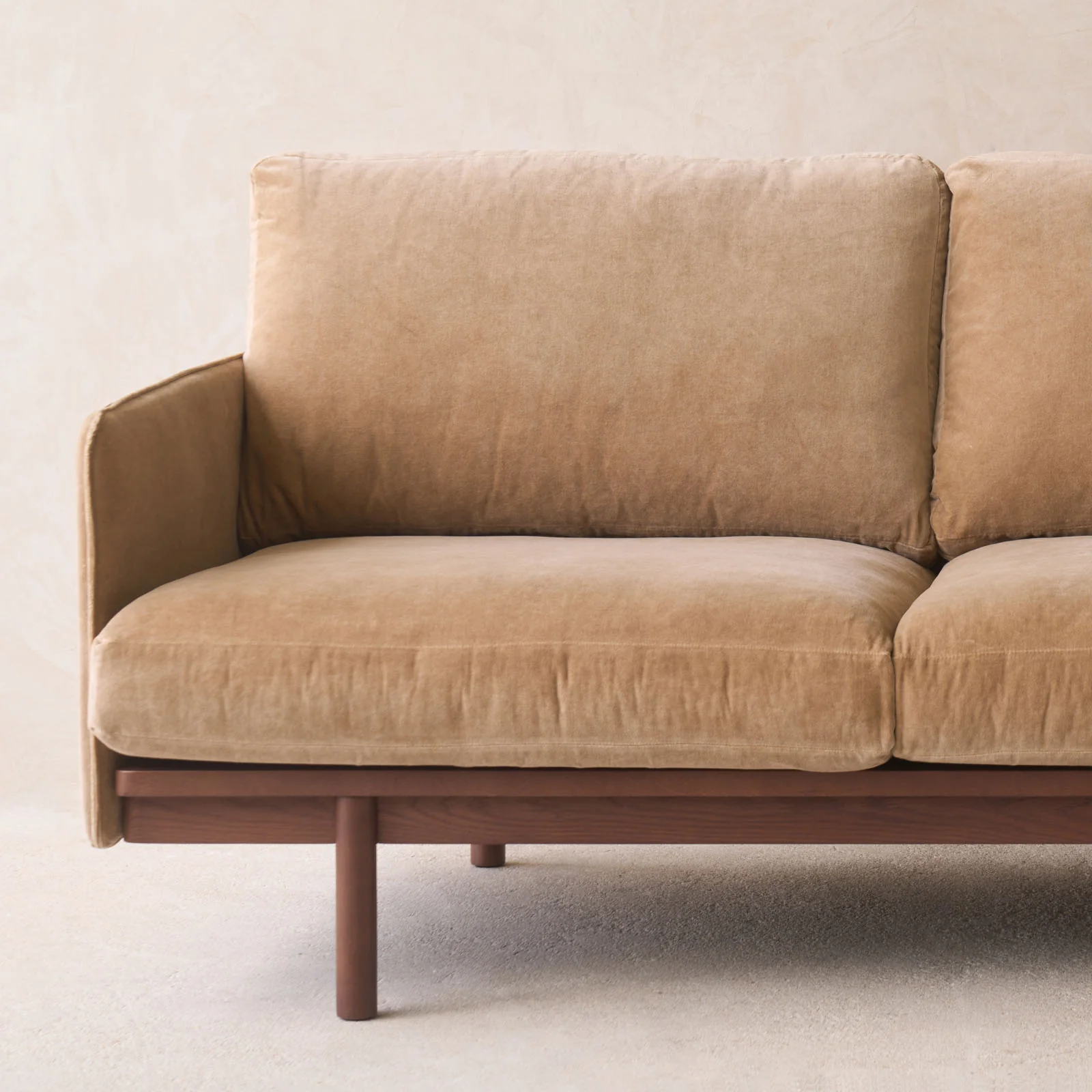 Pensive Sofa | Walnut - Bespoke Fabric - Image 18